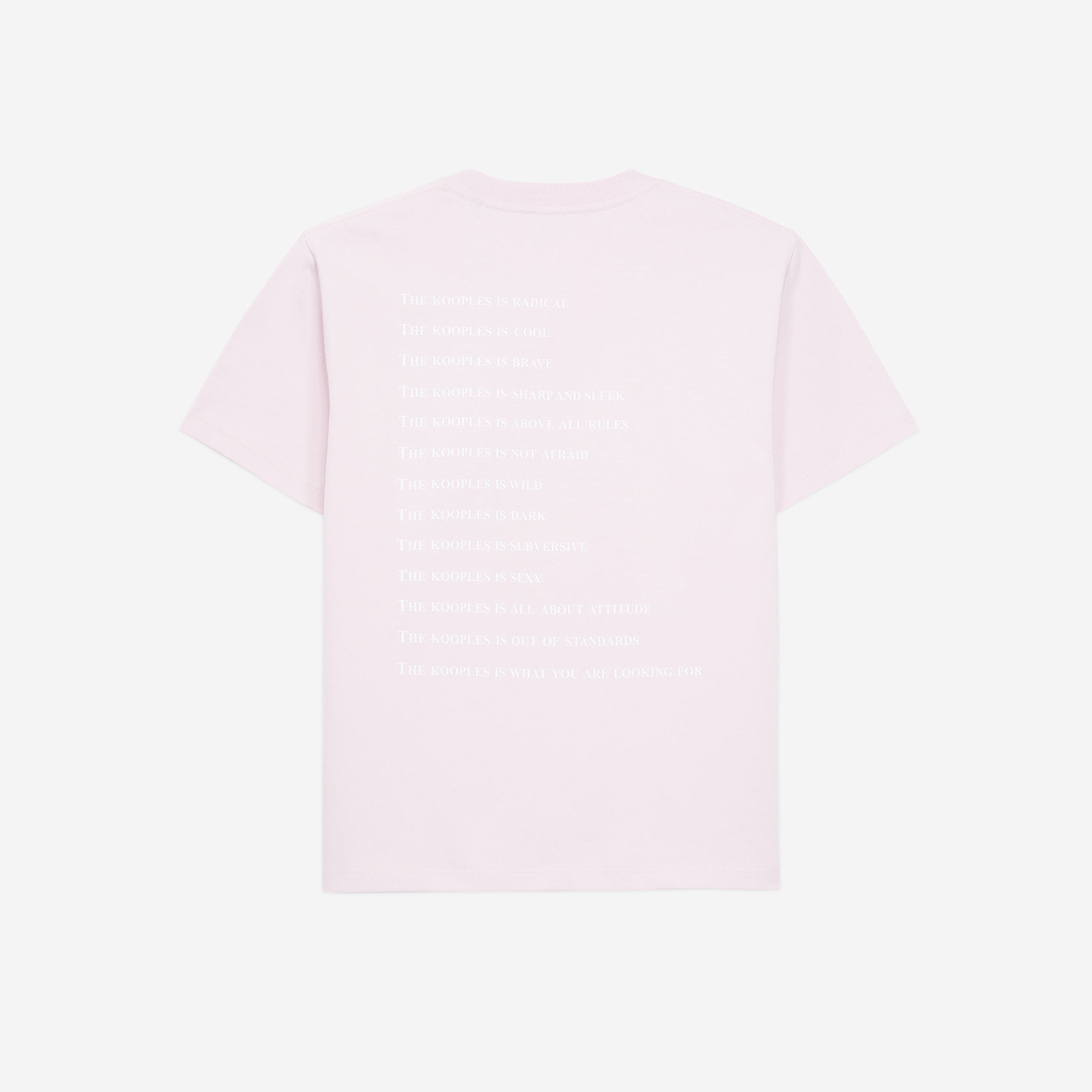 The Kooples Classic Kadın Pembe T-Shirt