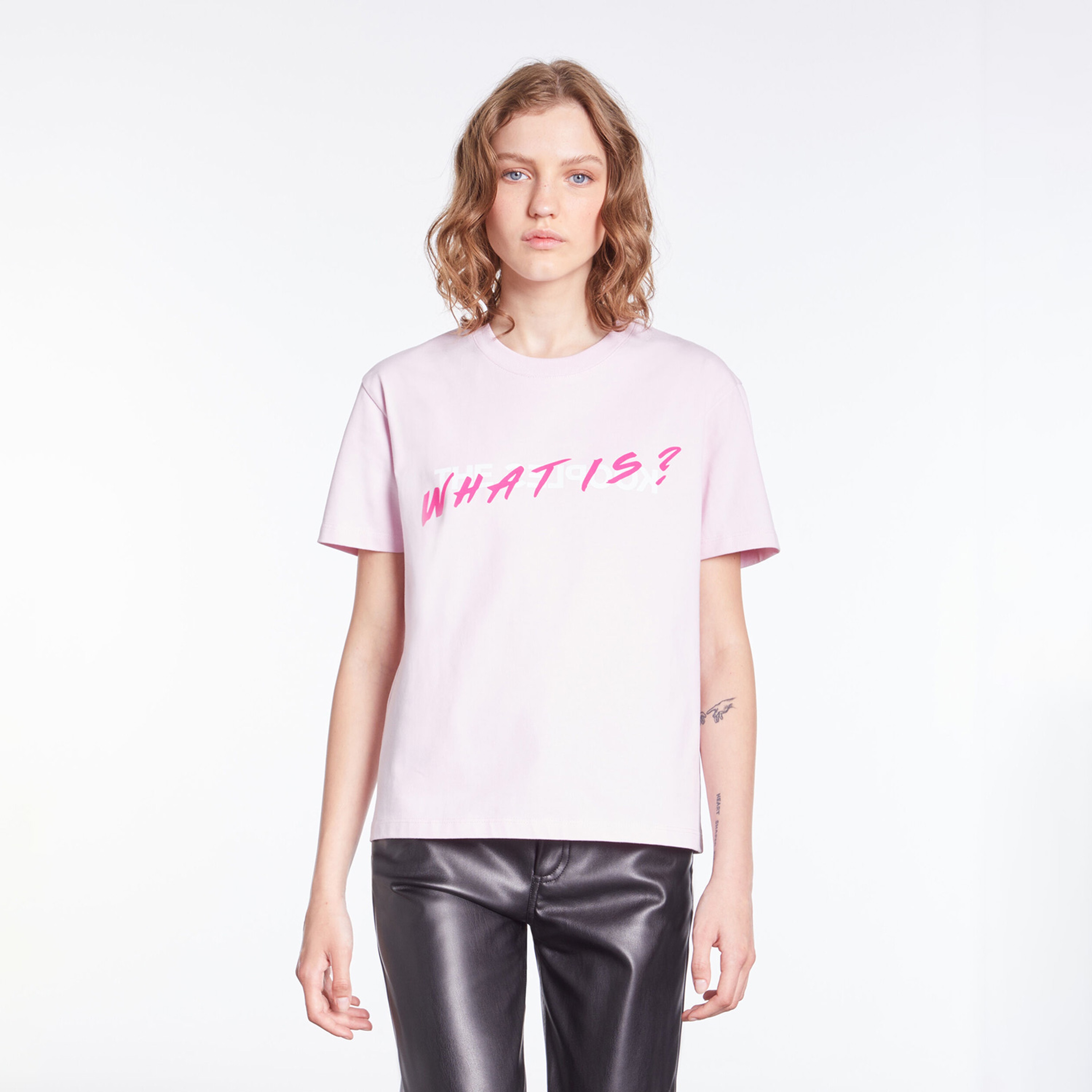 The Kooples Classic Kadın Pembe T-Shirt