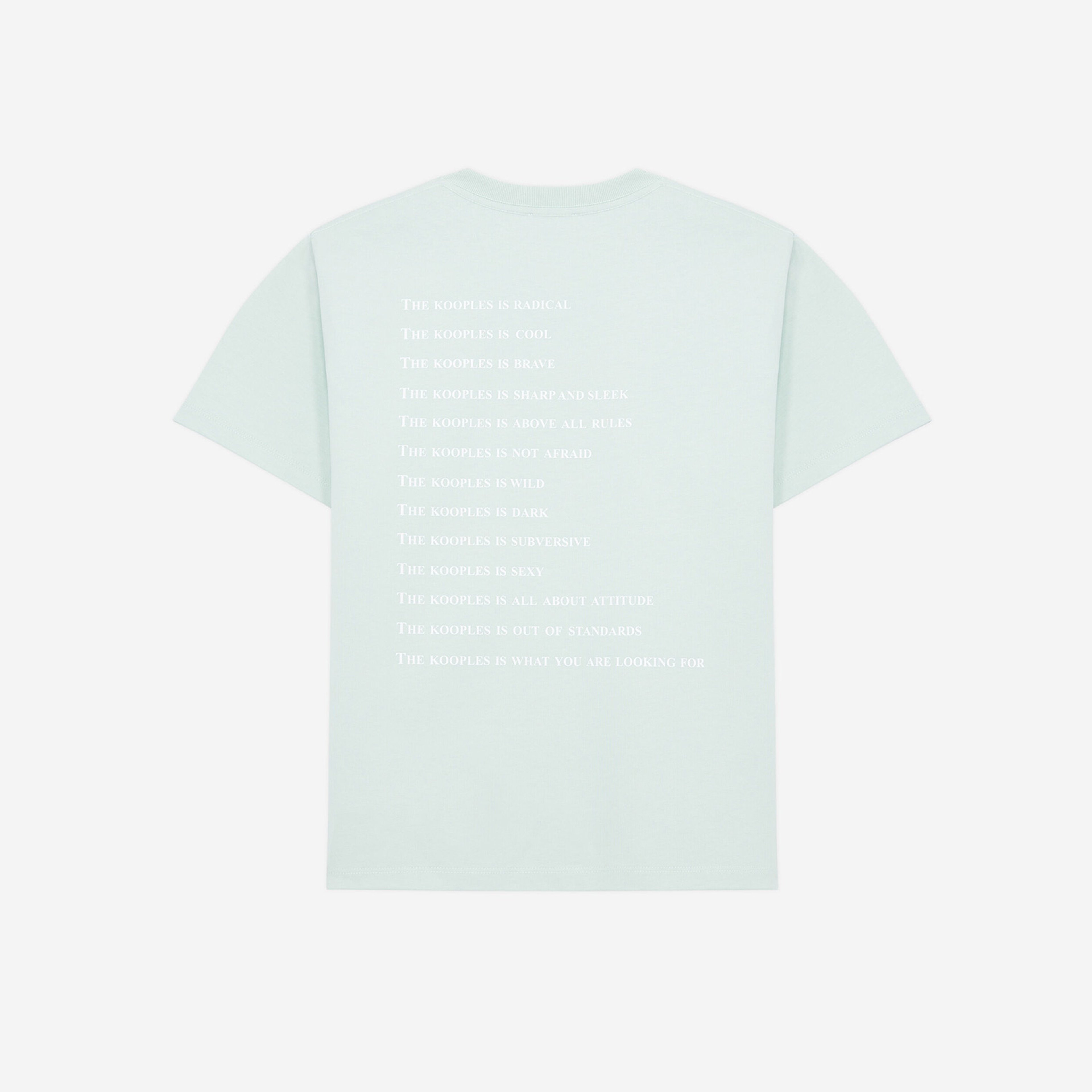 The Kooples Classic Kadın Yeşil T-Shirt