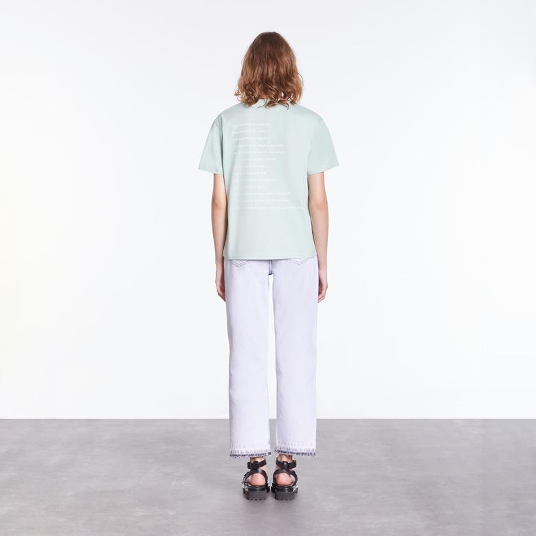 The Kooples Classic Kadın Yeşil T-Shirt