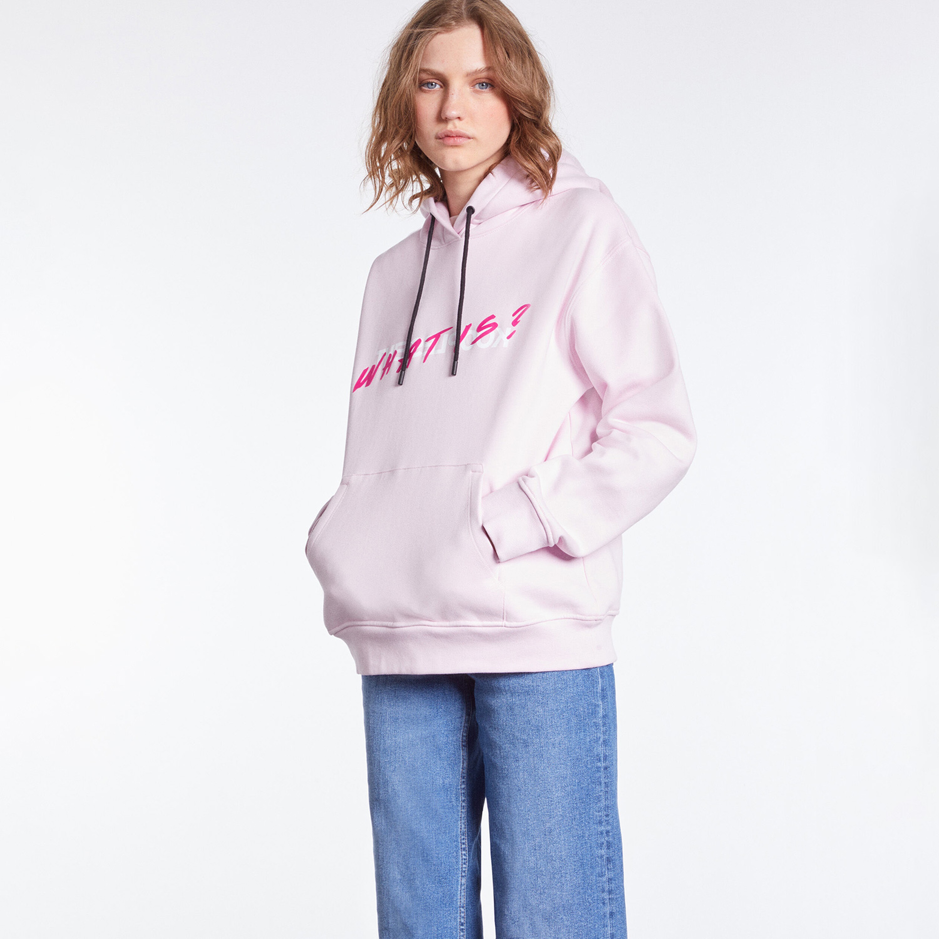 The Kooples Classic Kadın Pembe Sweatshirt