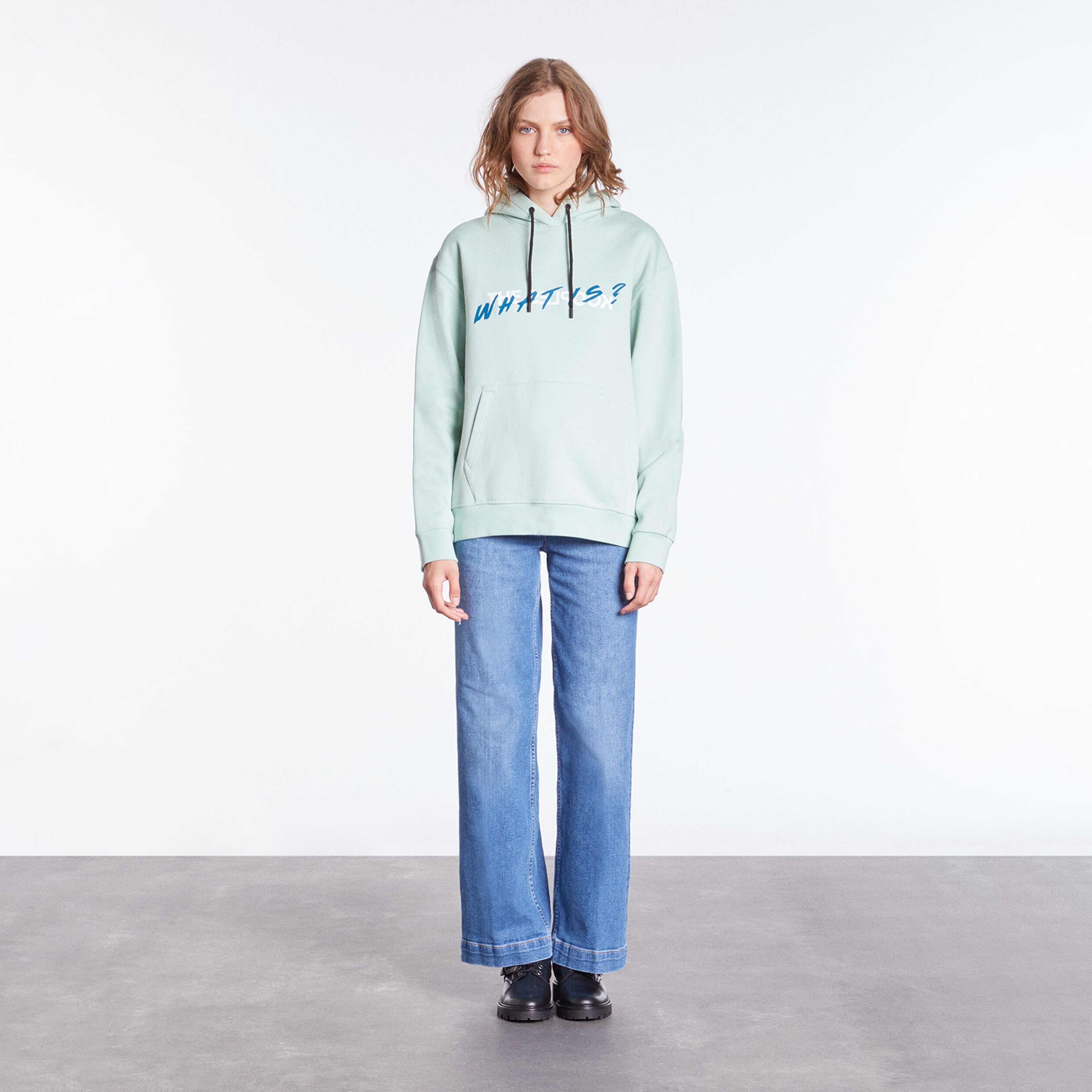 The Kooples Classic Kadın Yeşil Sweatshirt