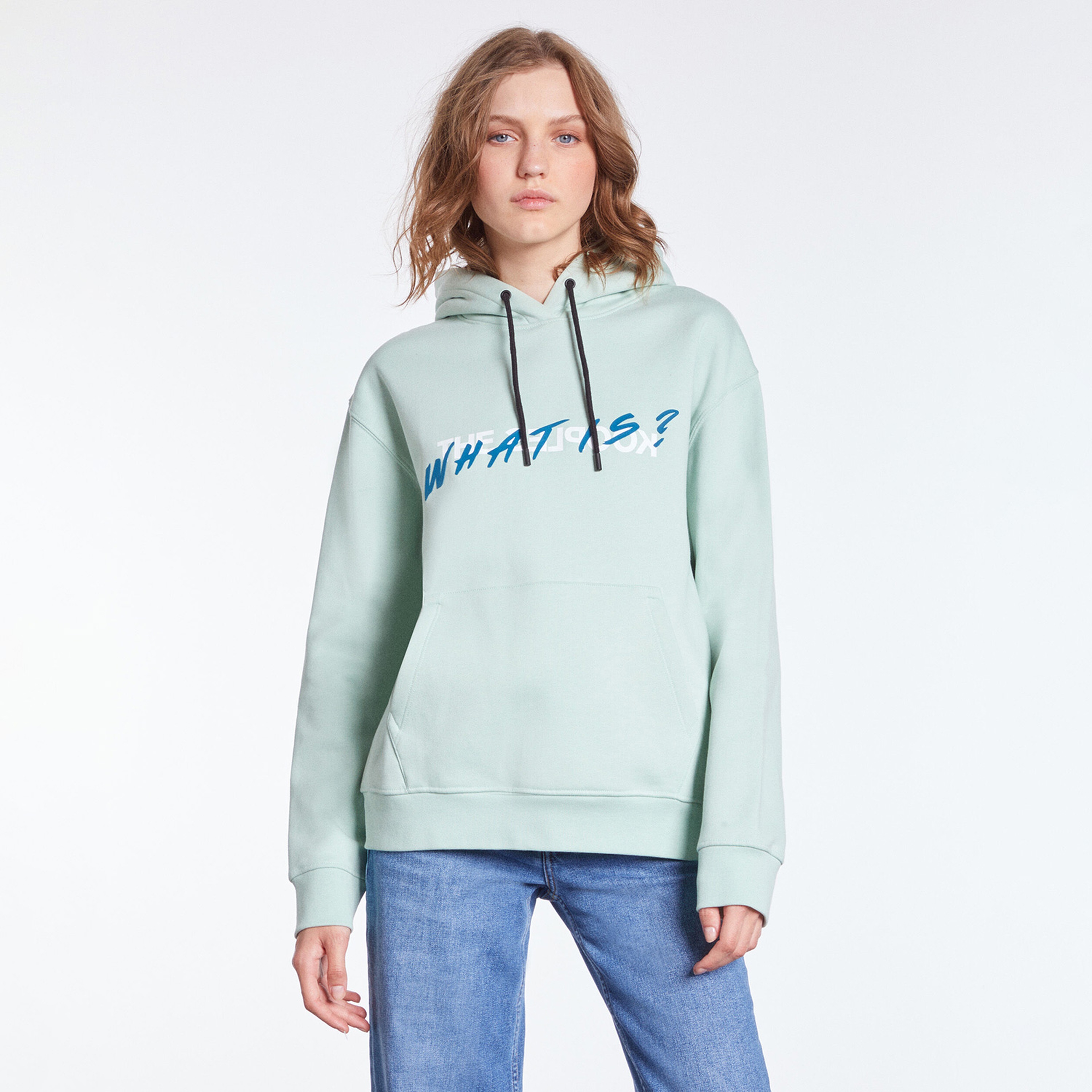 The Kooples Classic Kadın Yeşil Sweatshirt