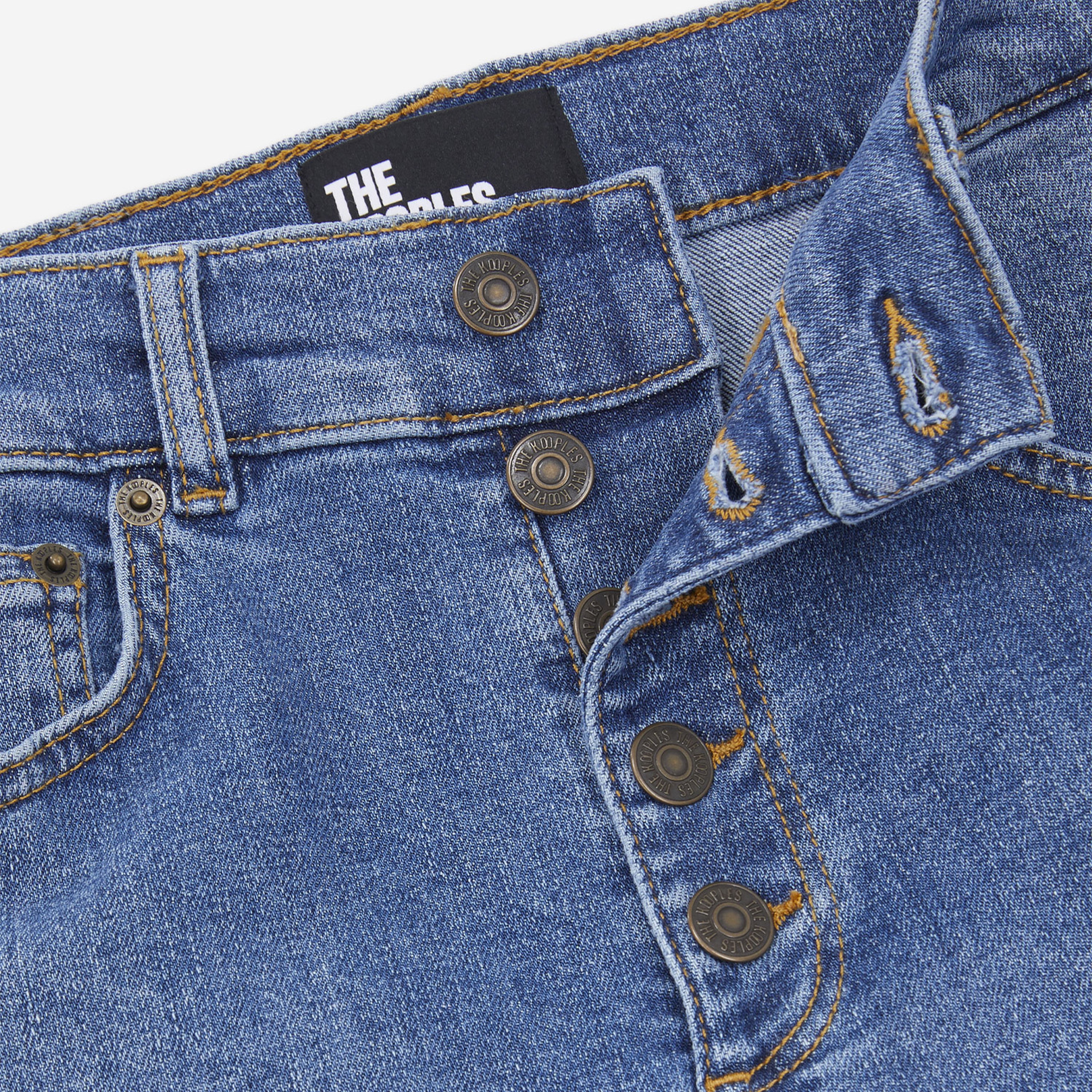 The Kooples Kadın Wide Leg Mavi Pantolon