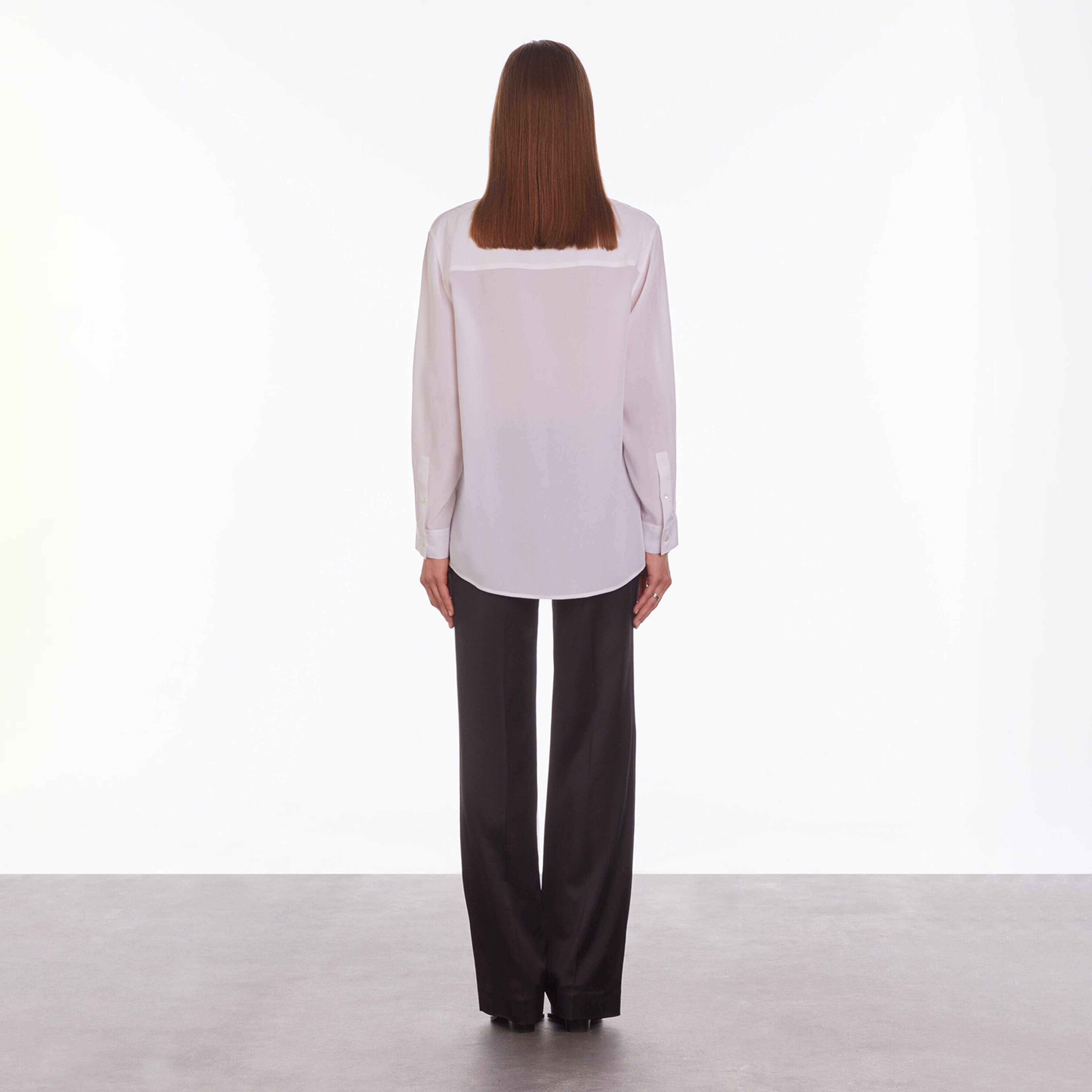 KADIN UZUN EKRU GÖMLEK