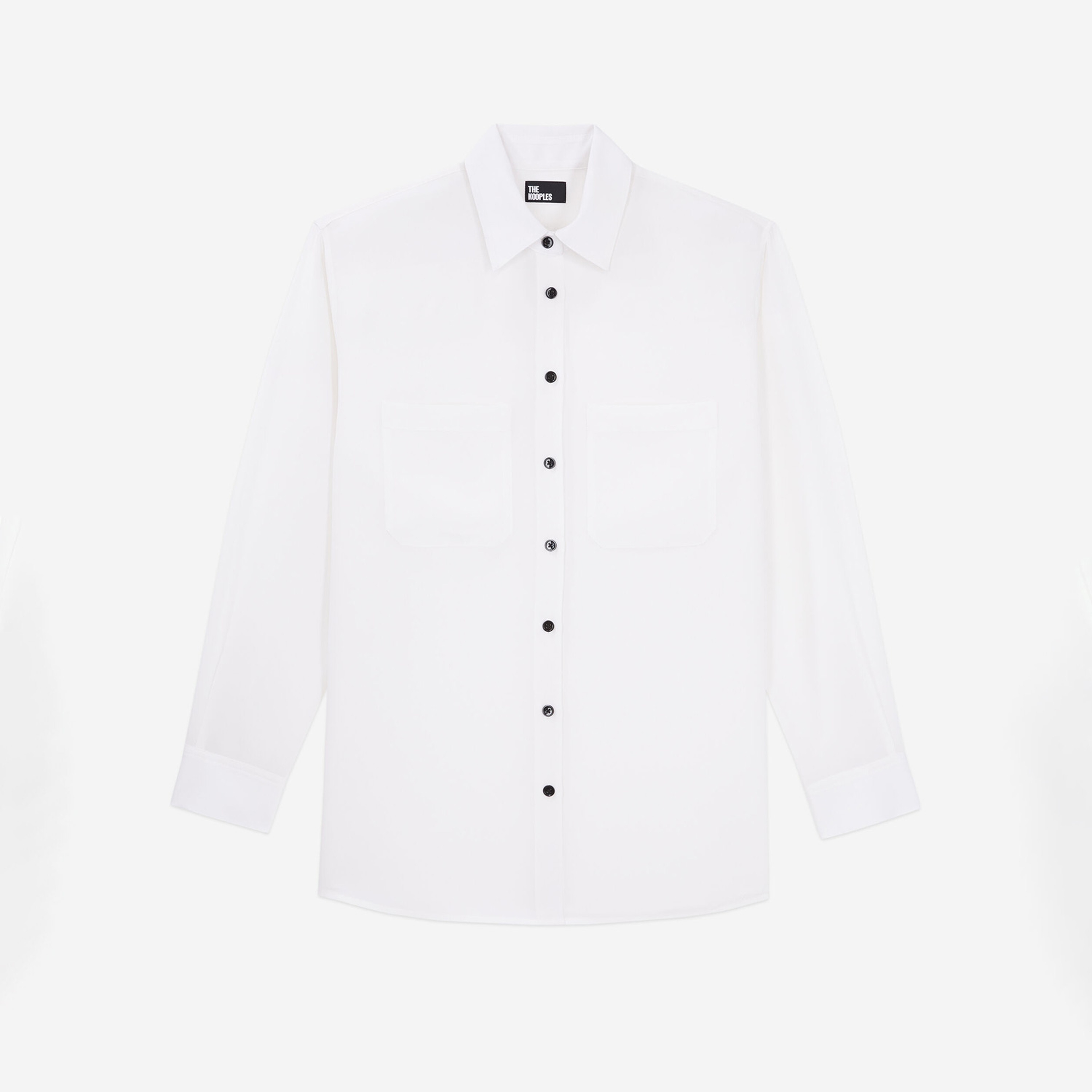 KADIN UZUN EKRU GÖMLEK