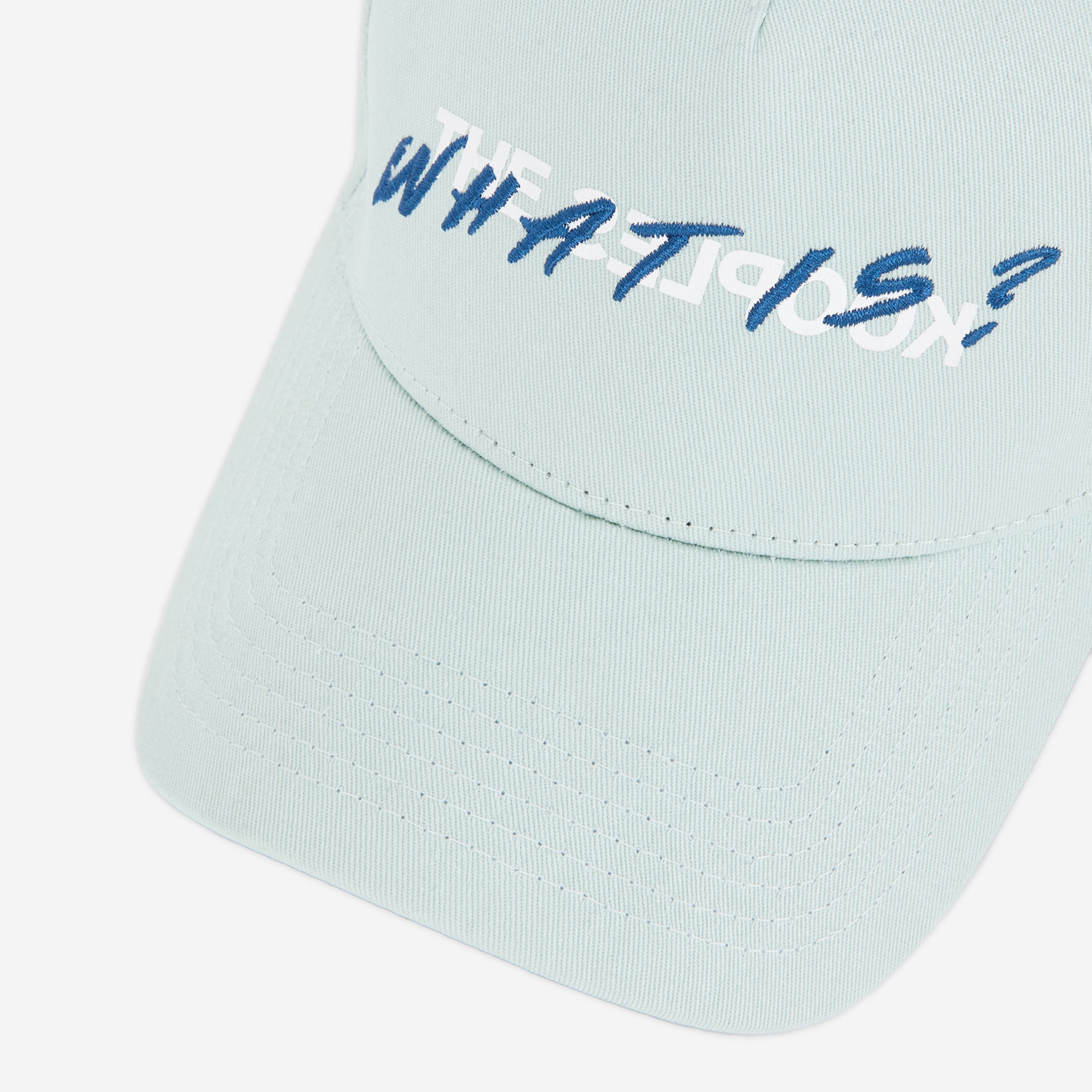 The Kooples İşlemeli Unisex Mavi Şapka