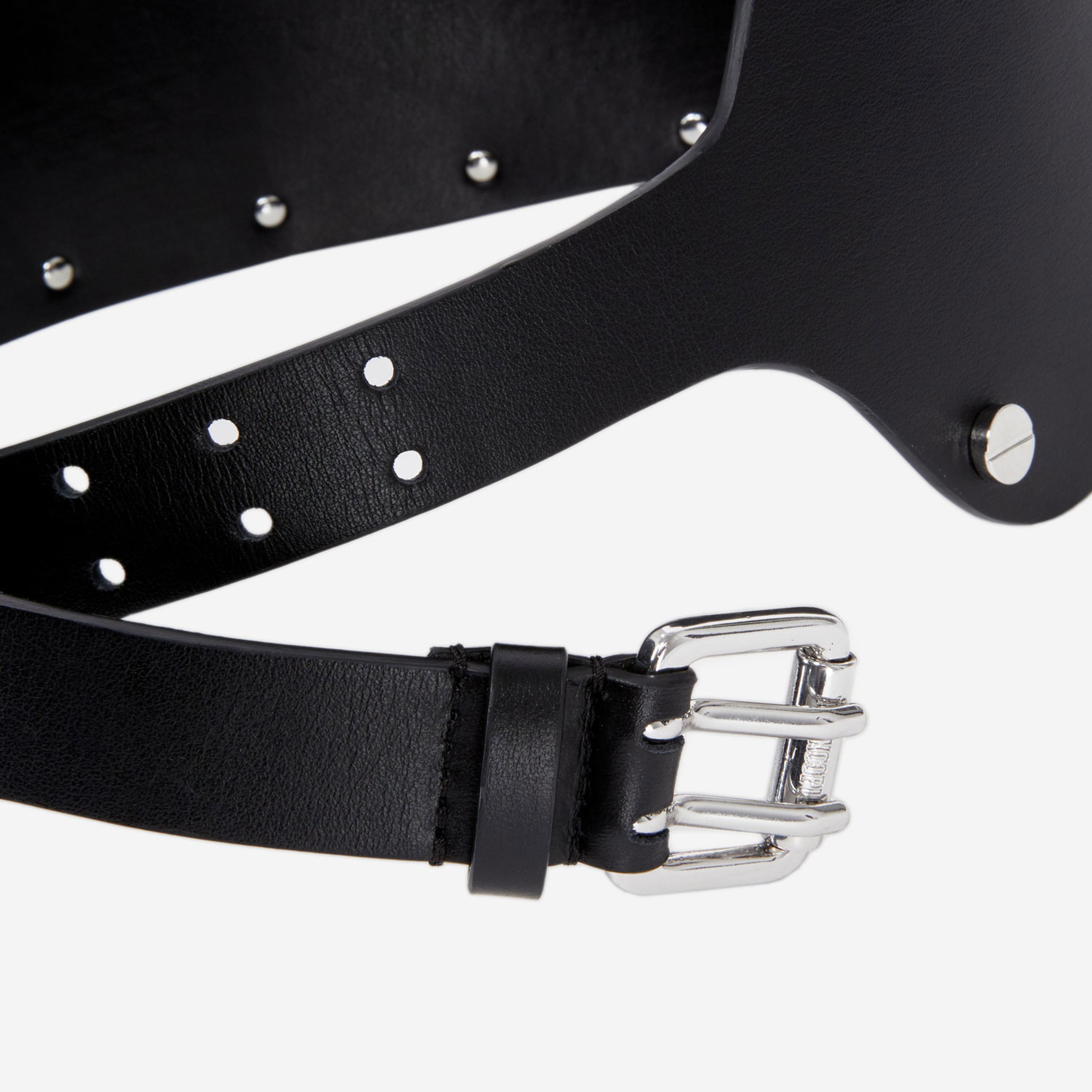 KADIN SİYAH DERİ KEMER