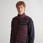 GANT Erkek Bordo Logolu Kapitone Yelek