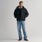 GANT Erkek Siyah Dik Yaka Kapitone Mont