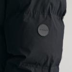 GANT Erkek Siyah Dik Yaka Kapitone Mont