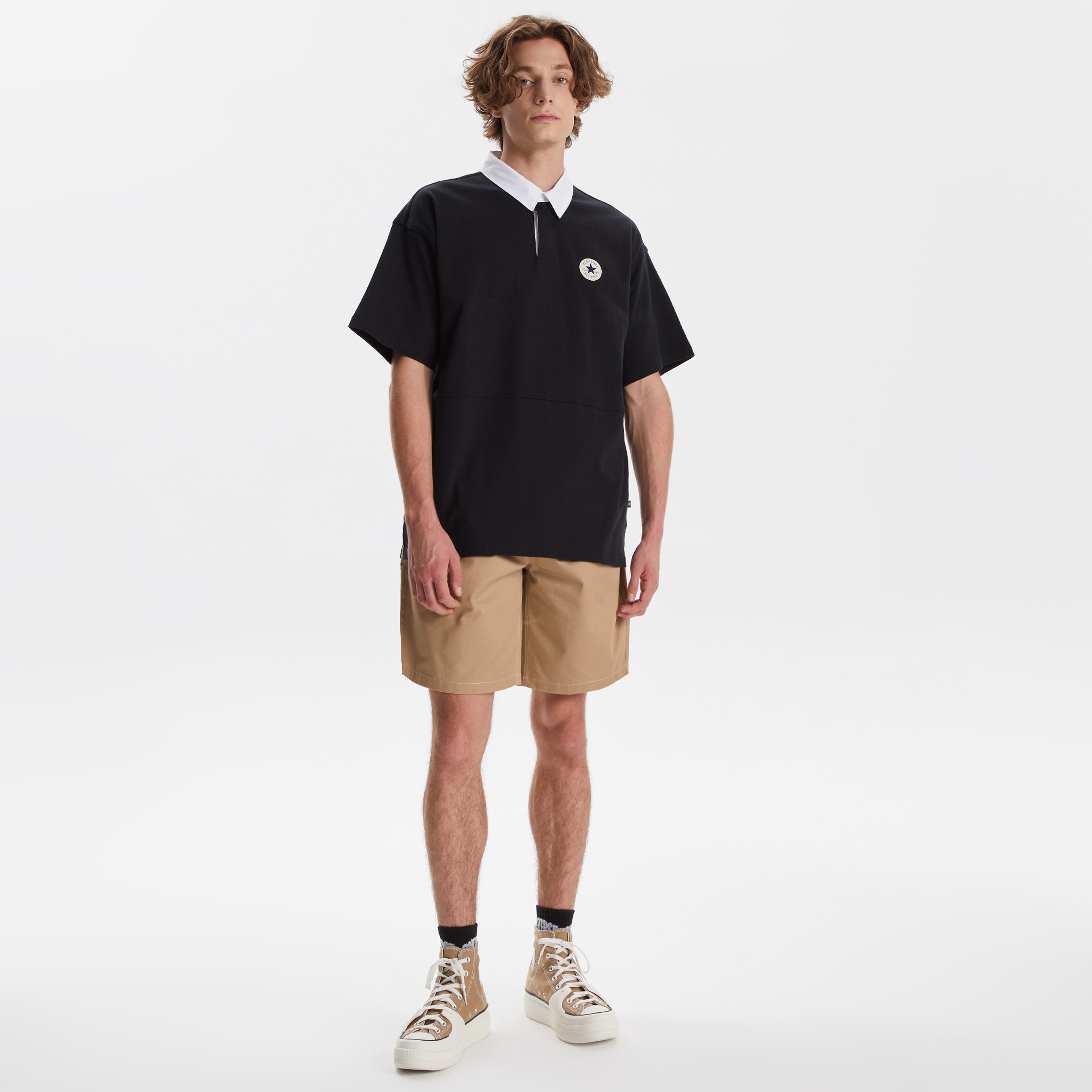 Converse All Star Erkek Siyah T-Shirt