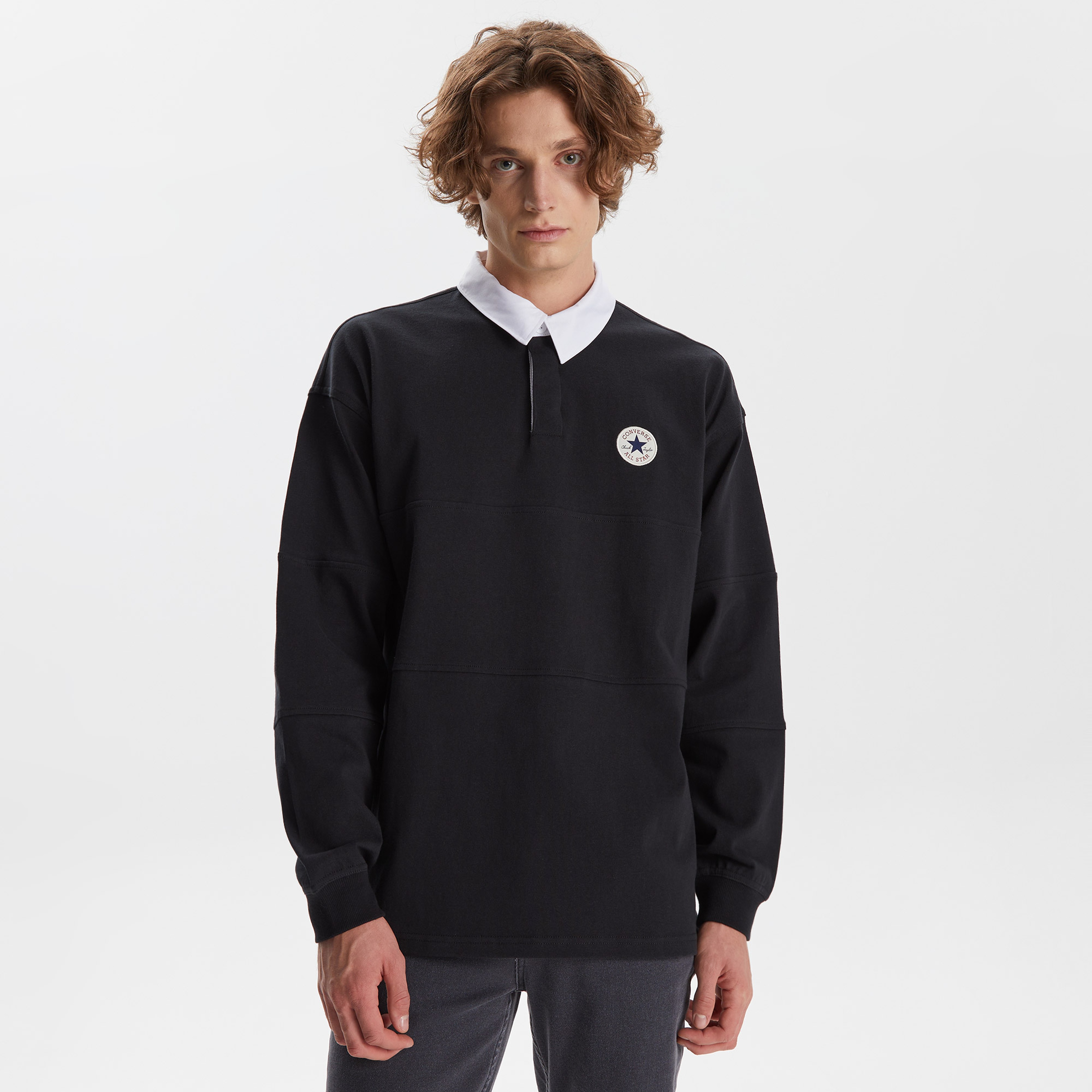 Converse All Star Rugby Erkek Siyah T-Shirt