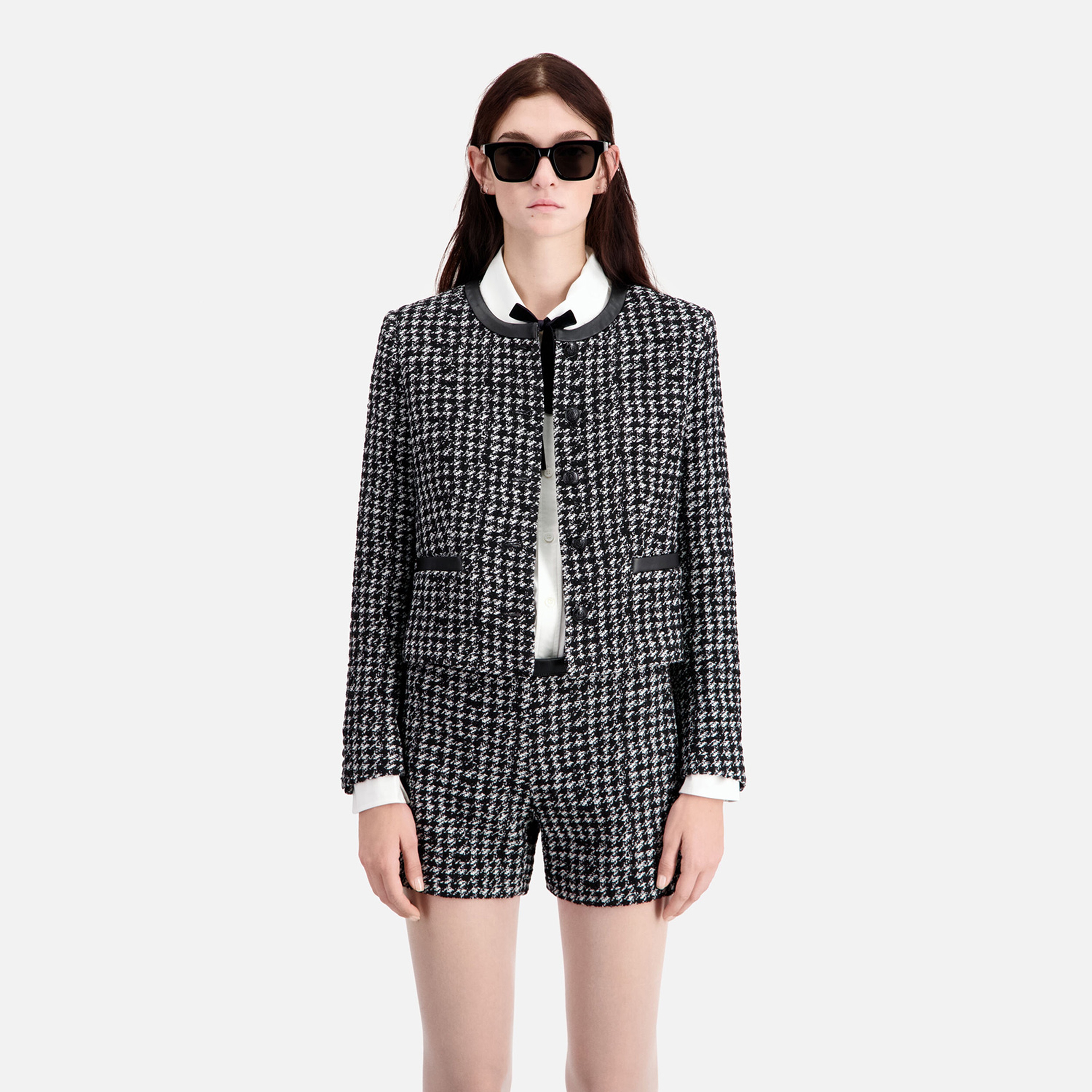 KADIN EKOSE SİYAH CEKET