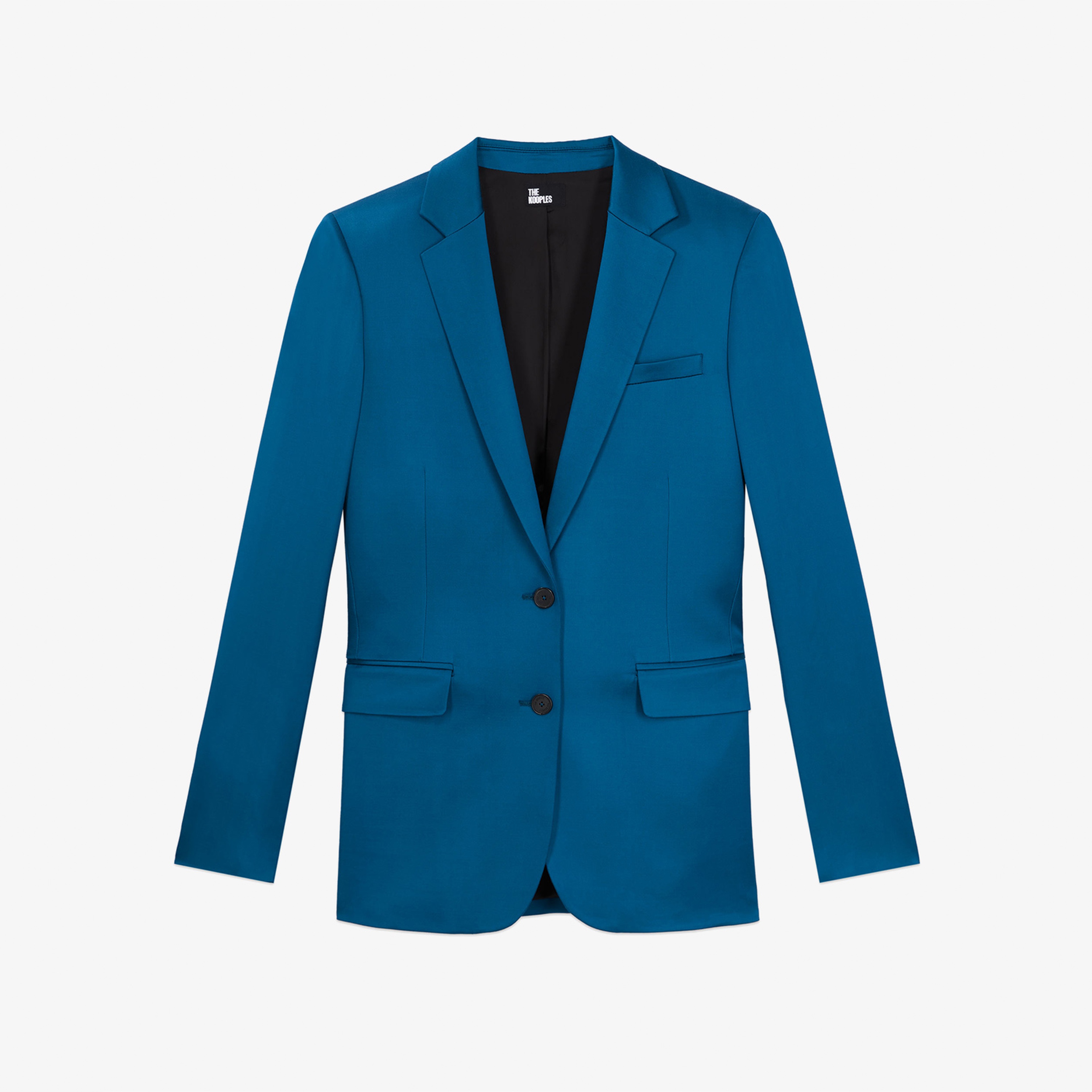 KADIN STRAIGHT FIT MAVİ CEKET