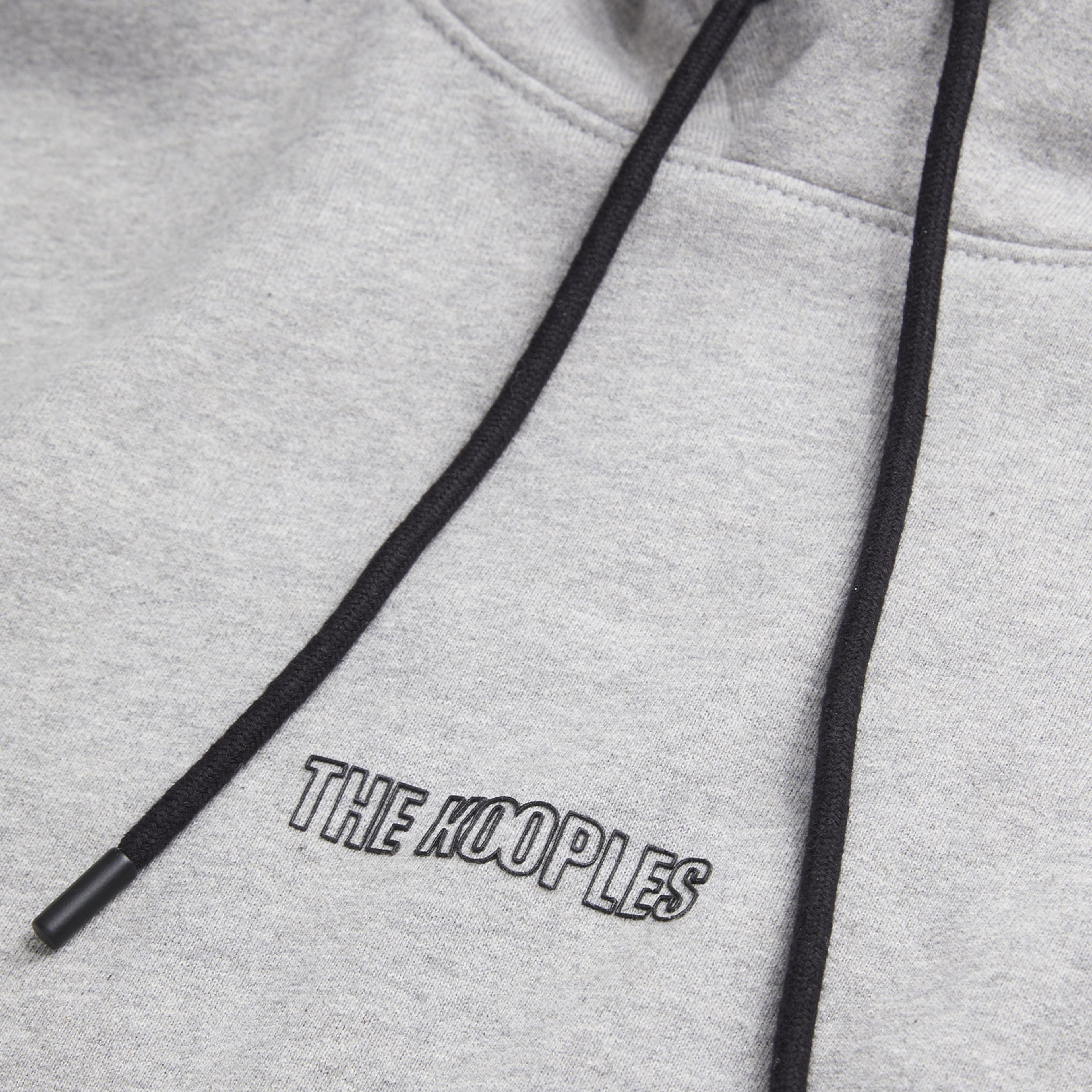 The Kooples Logo Erkek Gri Hoodie