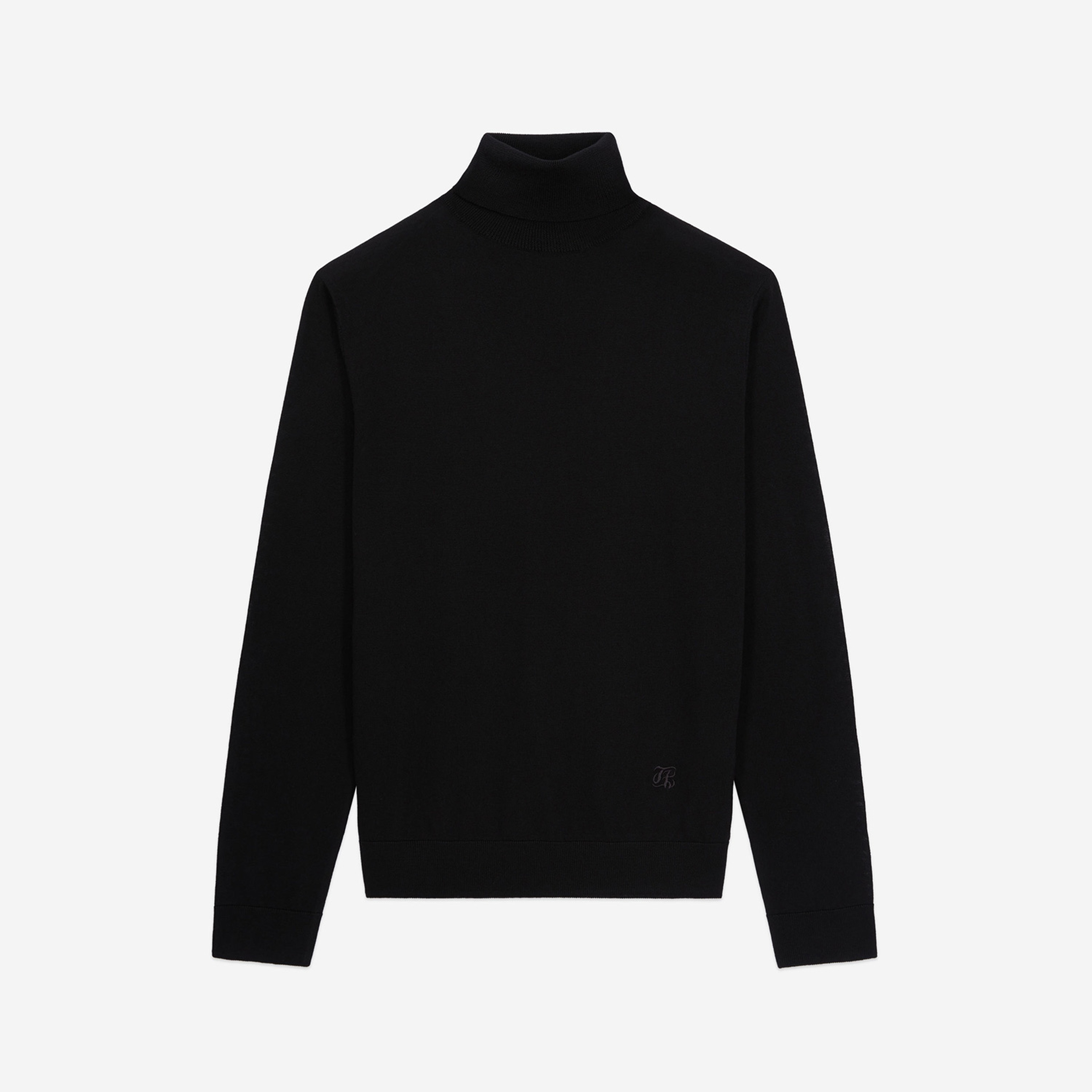 ERKEK COMFORT FIT SİYAH KAZAK