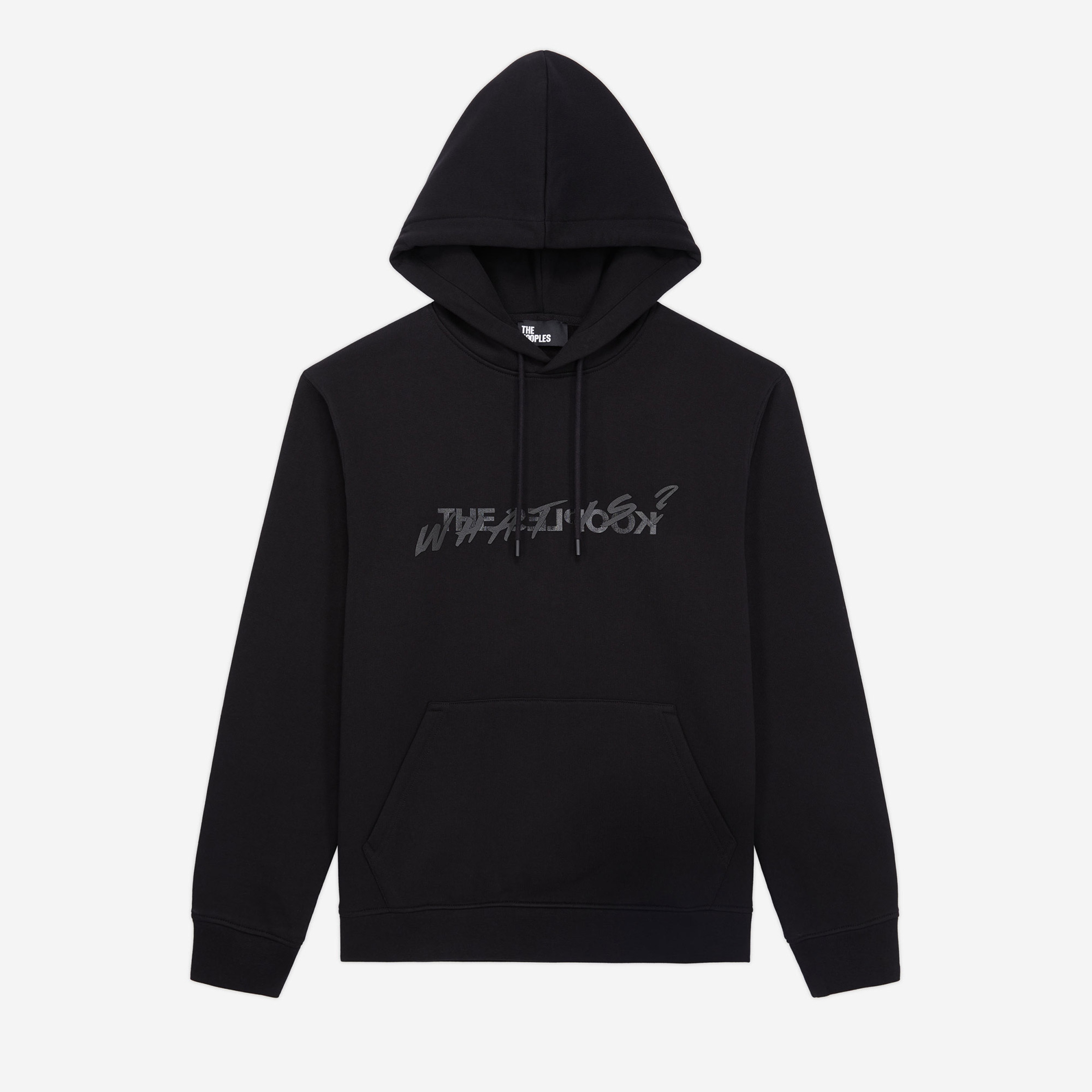 The Kooples Classics Erkek Siyah Hoodie