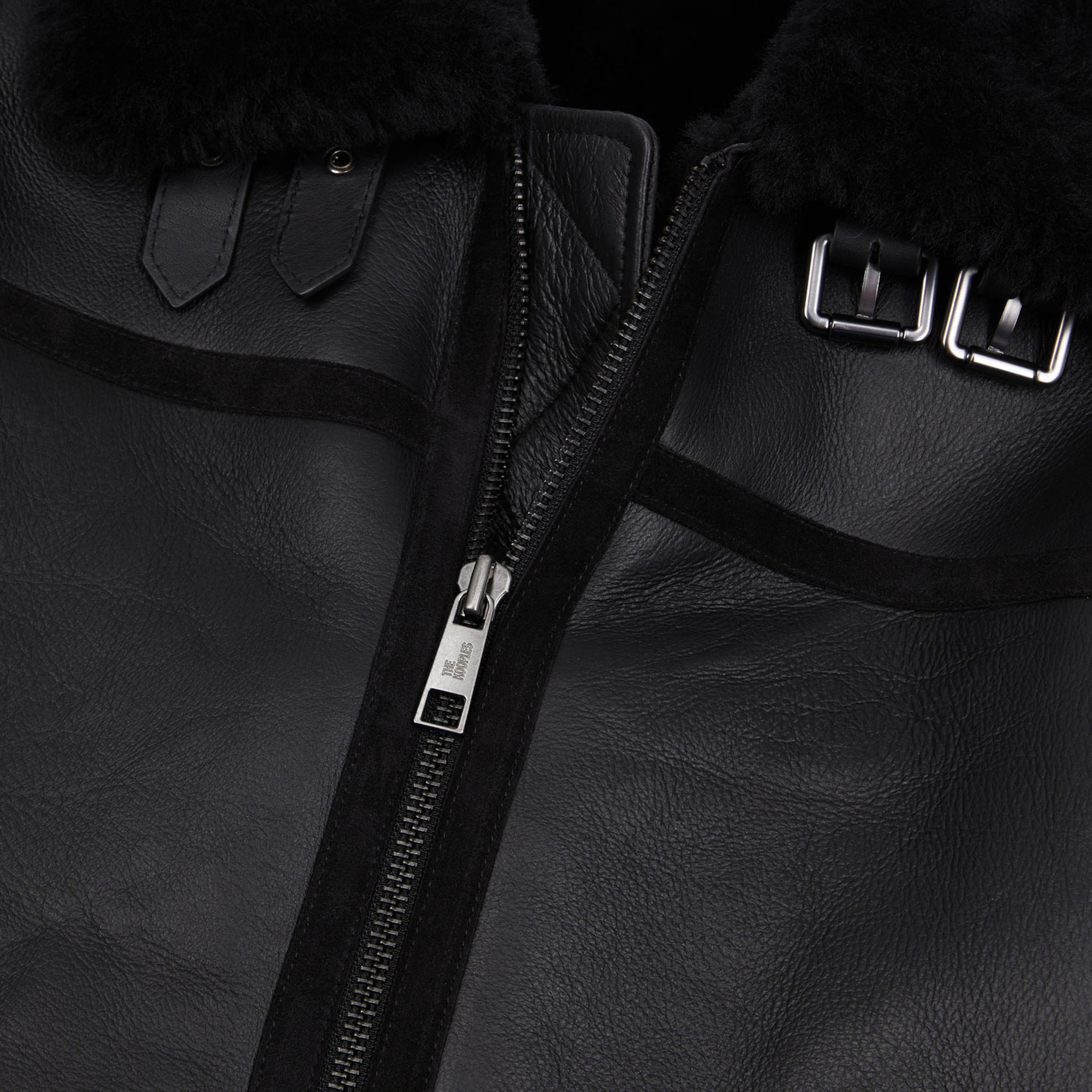 ERKEK SİYAH DERİ CEKET