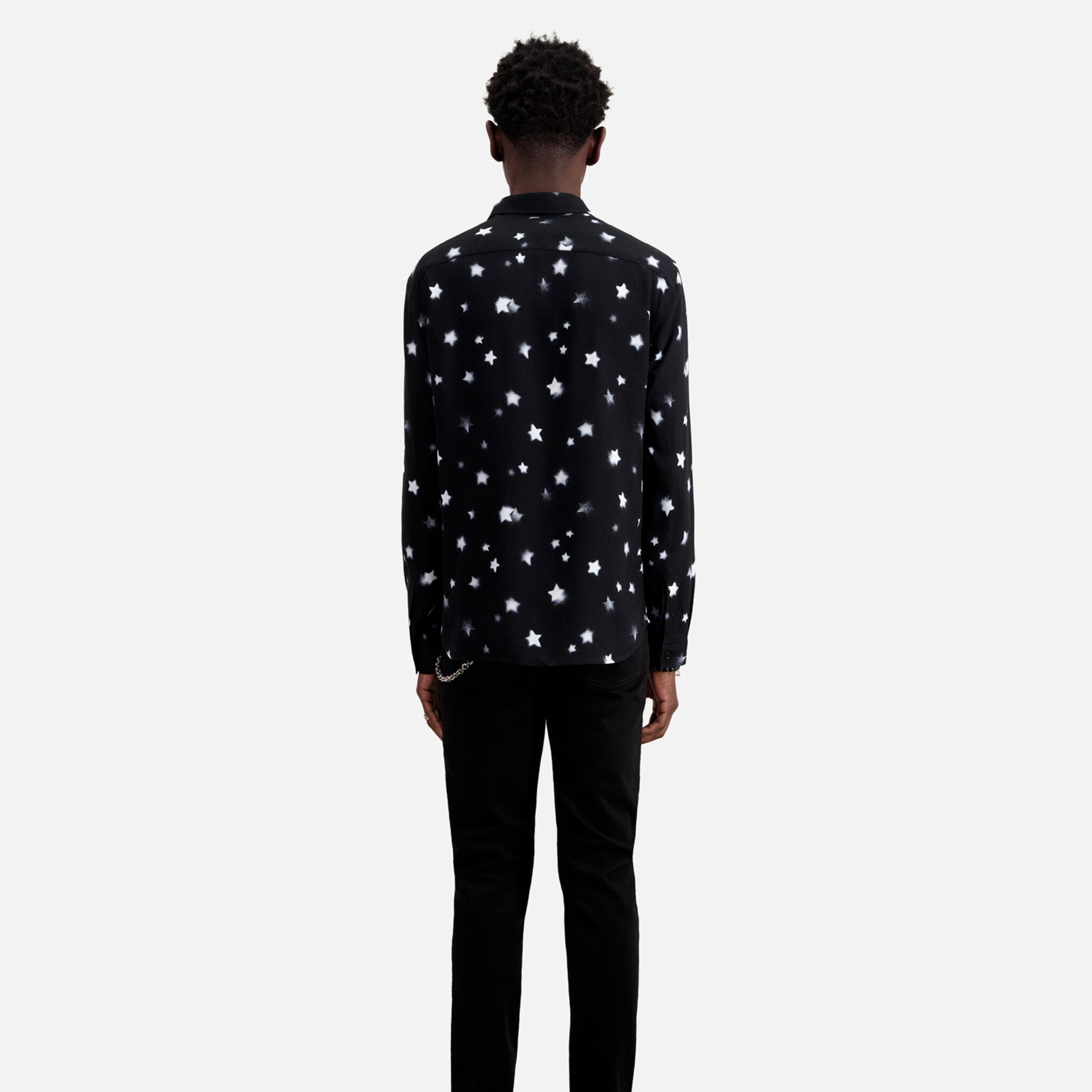 ERKEK SİYAH GÖMLEK