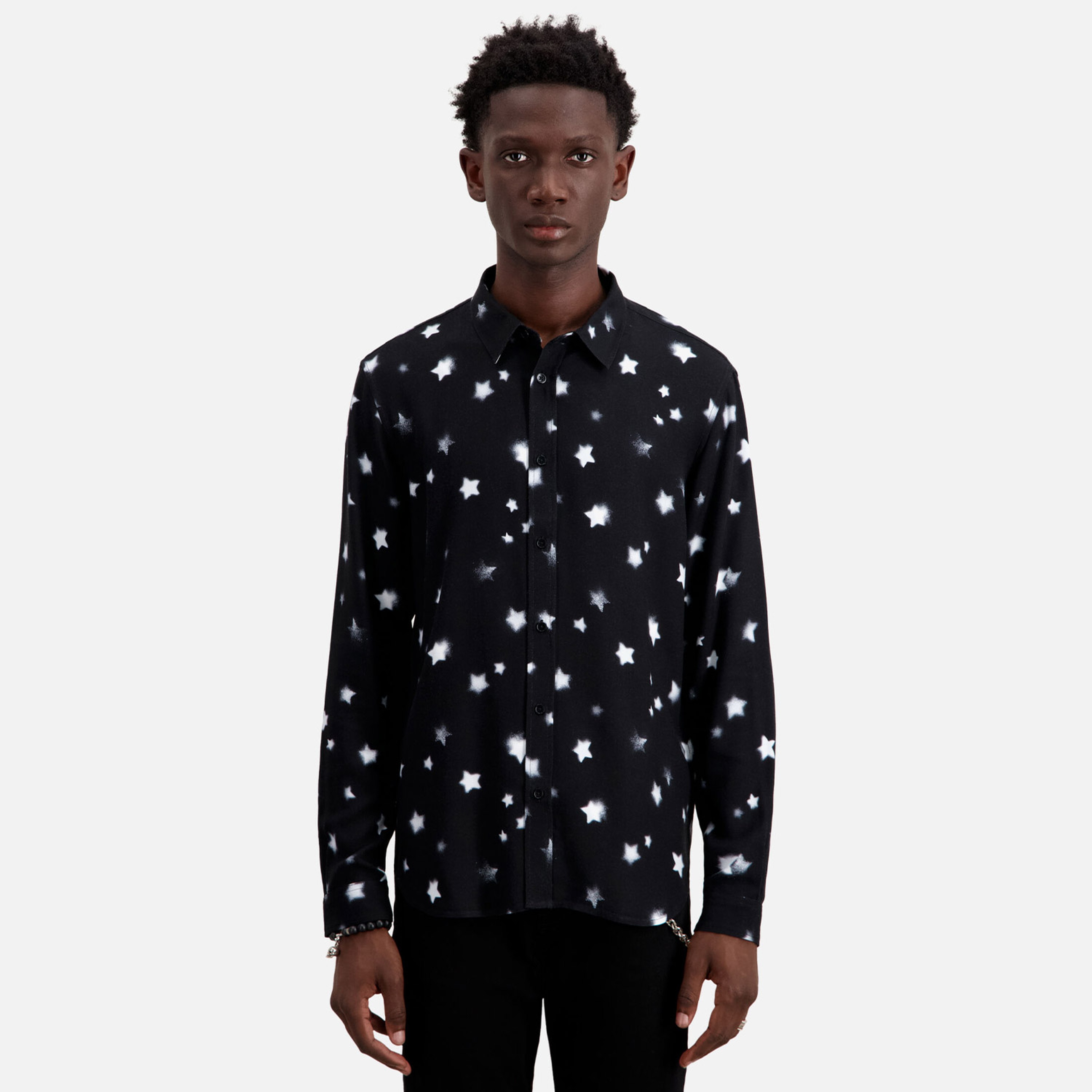 ERKEK SİYAH GÖMLEK