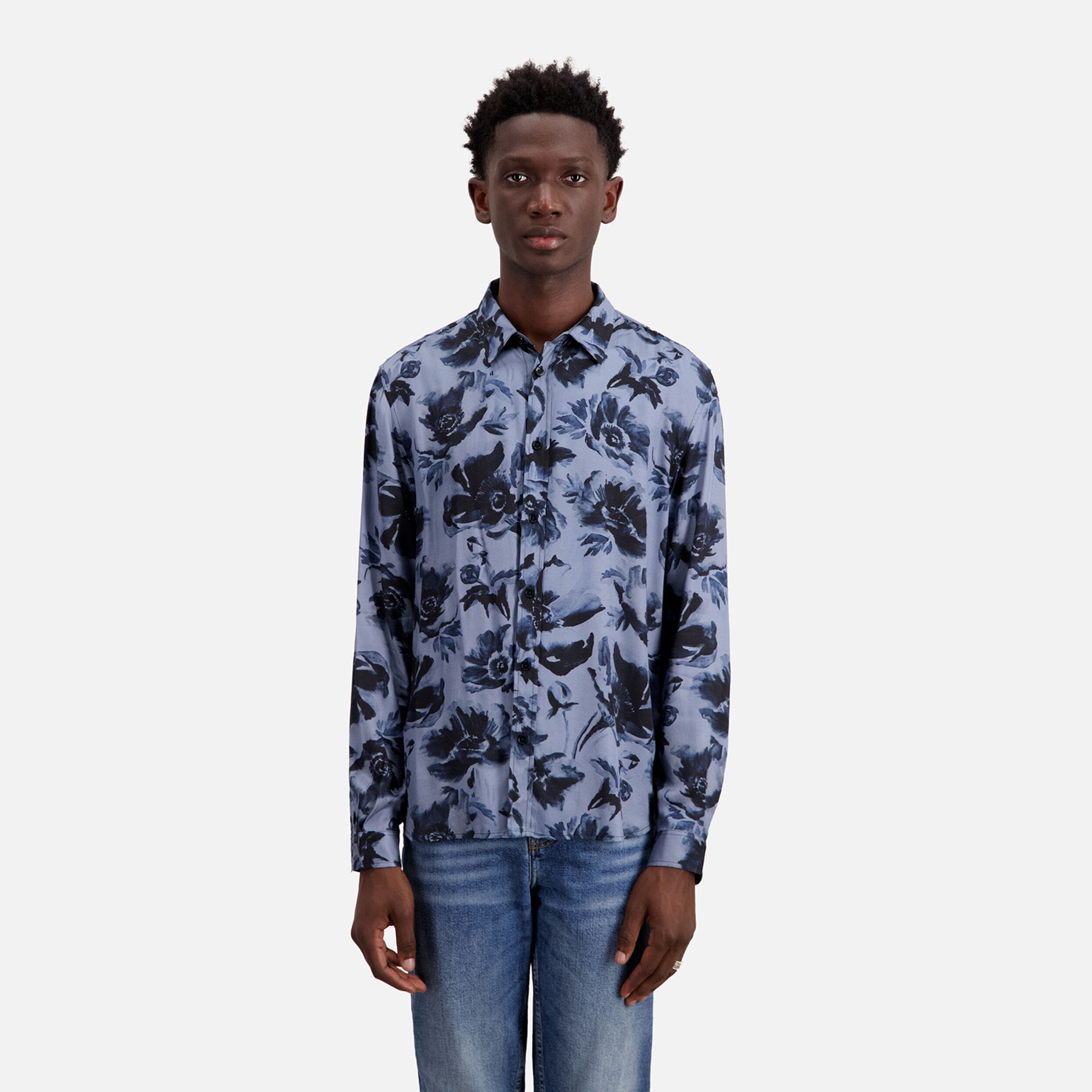 ERKEK SİYAH GÖMLEK