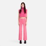 KADIN STRAIGHT FIT PEMBE PANTOLON