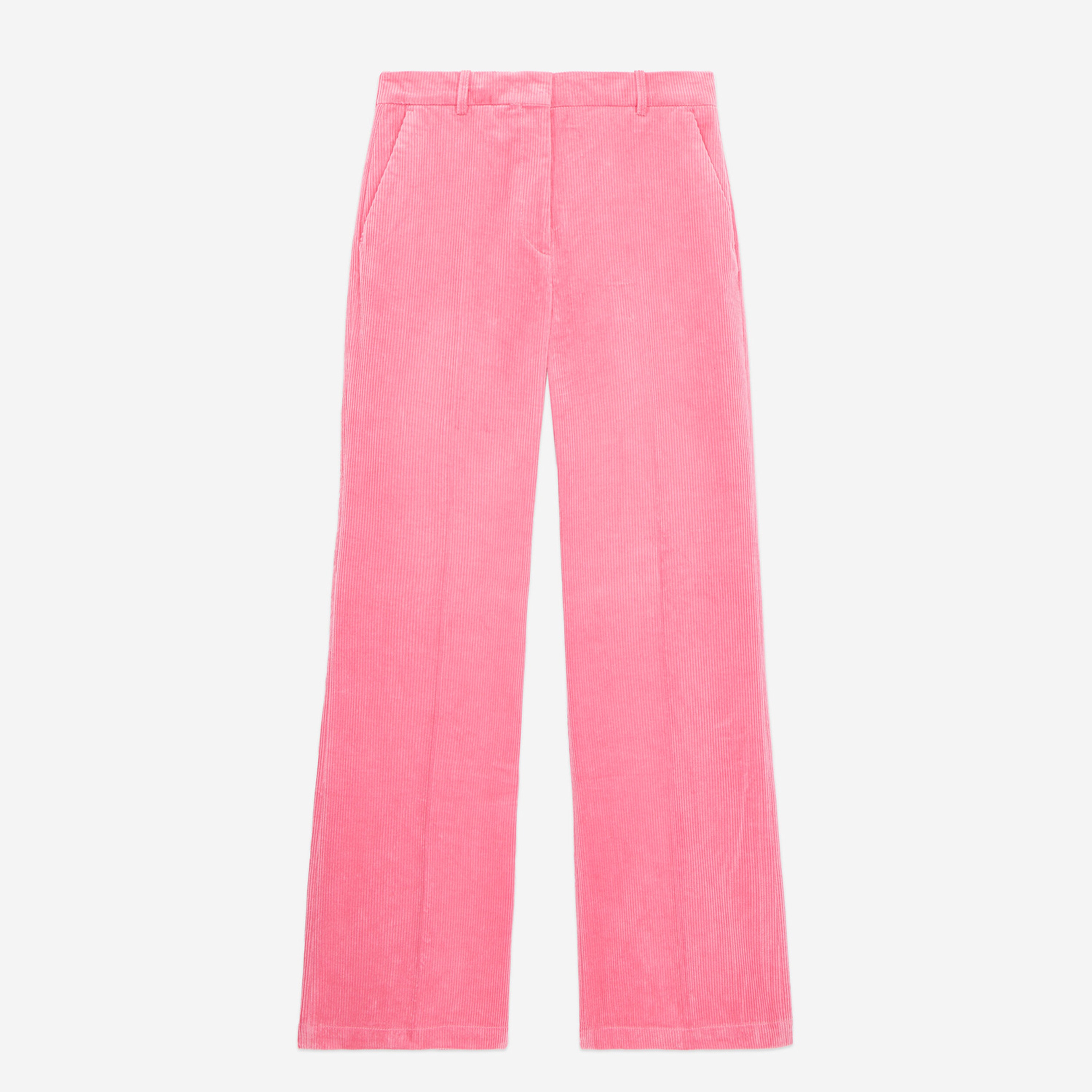 KADIN STRAIGHT FIT PEMBE PANTOLON