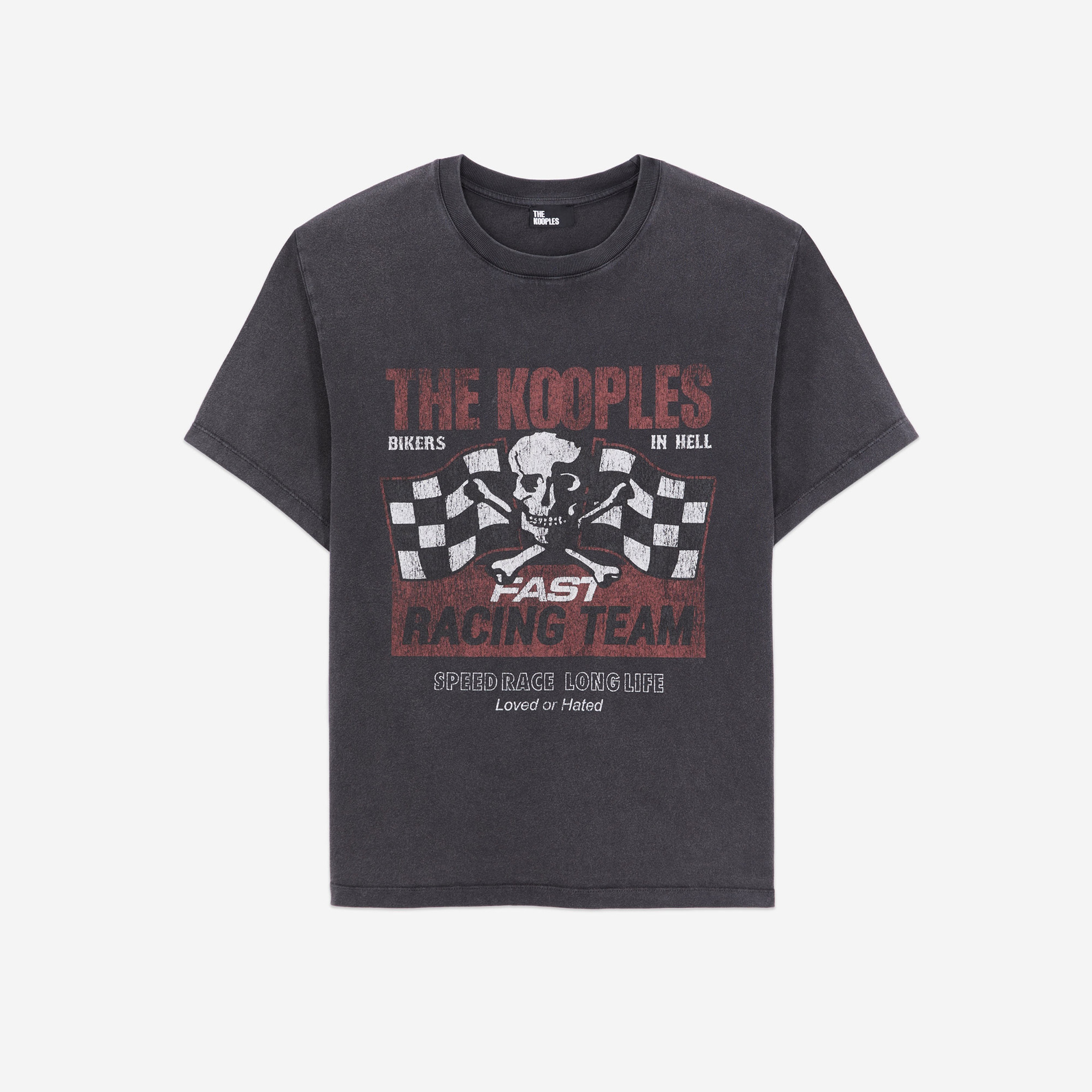 The Kooples Comfort Fit Kadın Siyah T-Shirt