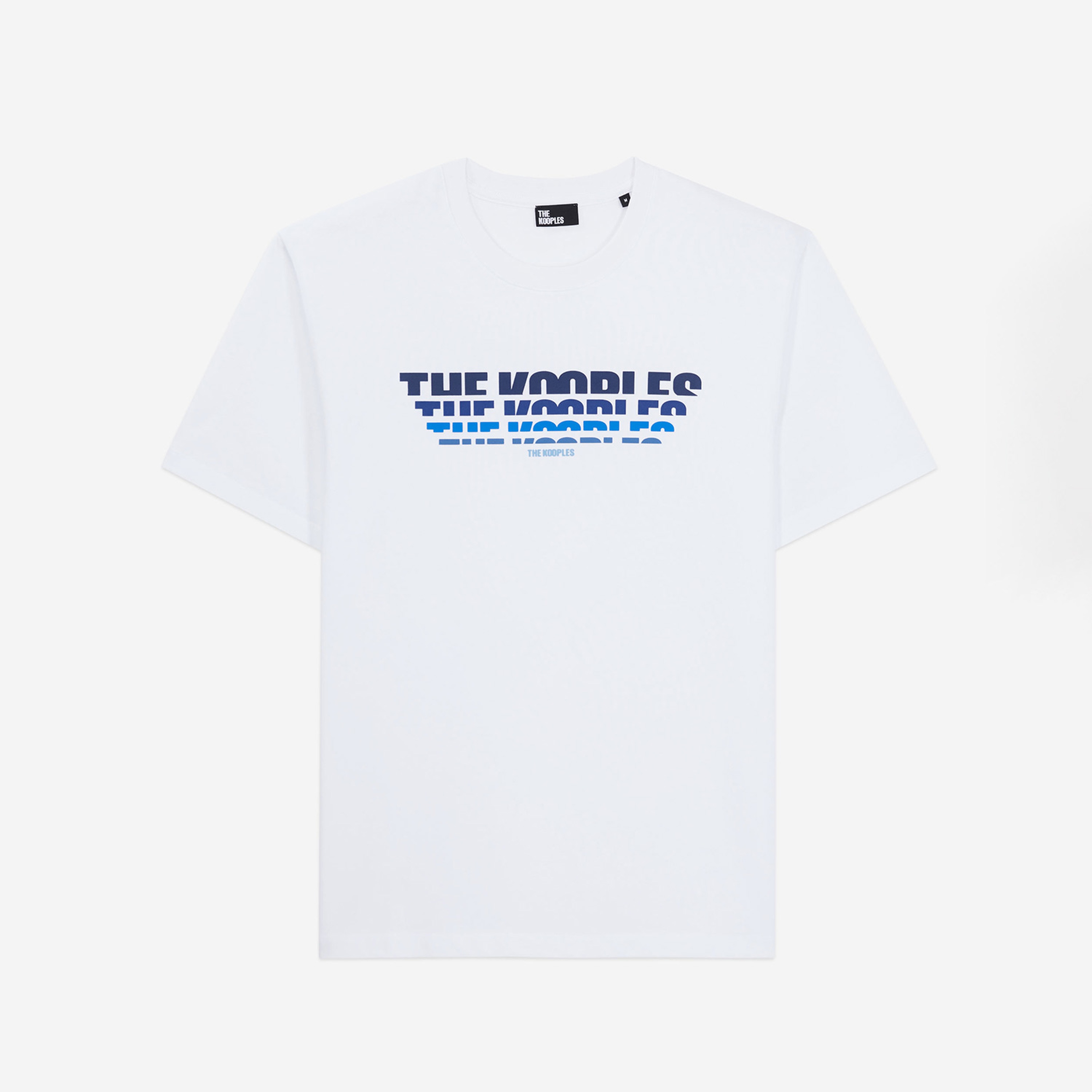 The Kooples Classic Erkek Beyaz T-Shirt