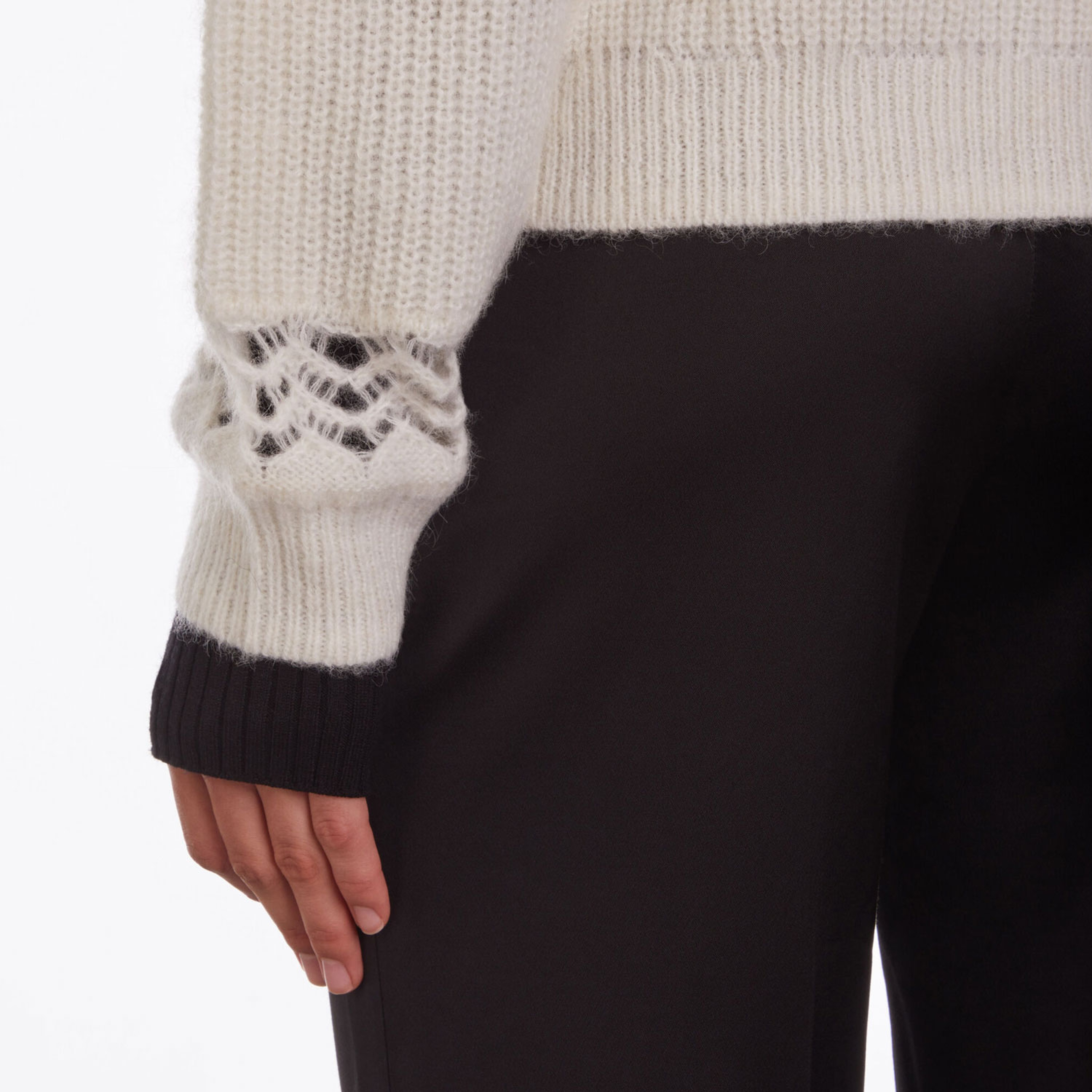 KADIN COMFORT FIT V YAKA BEJ HIRKA