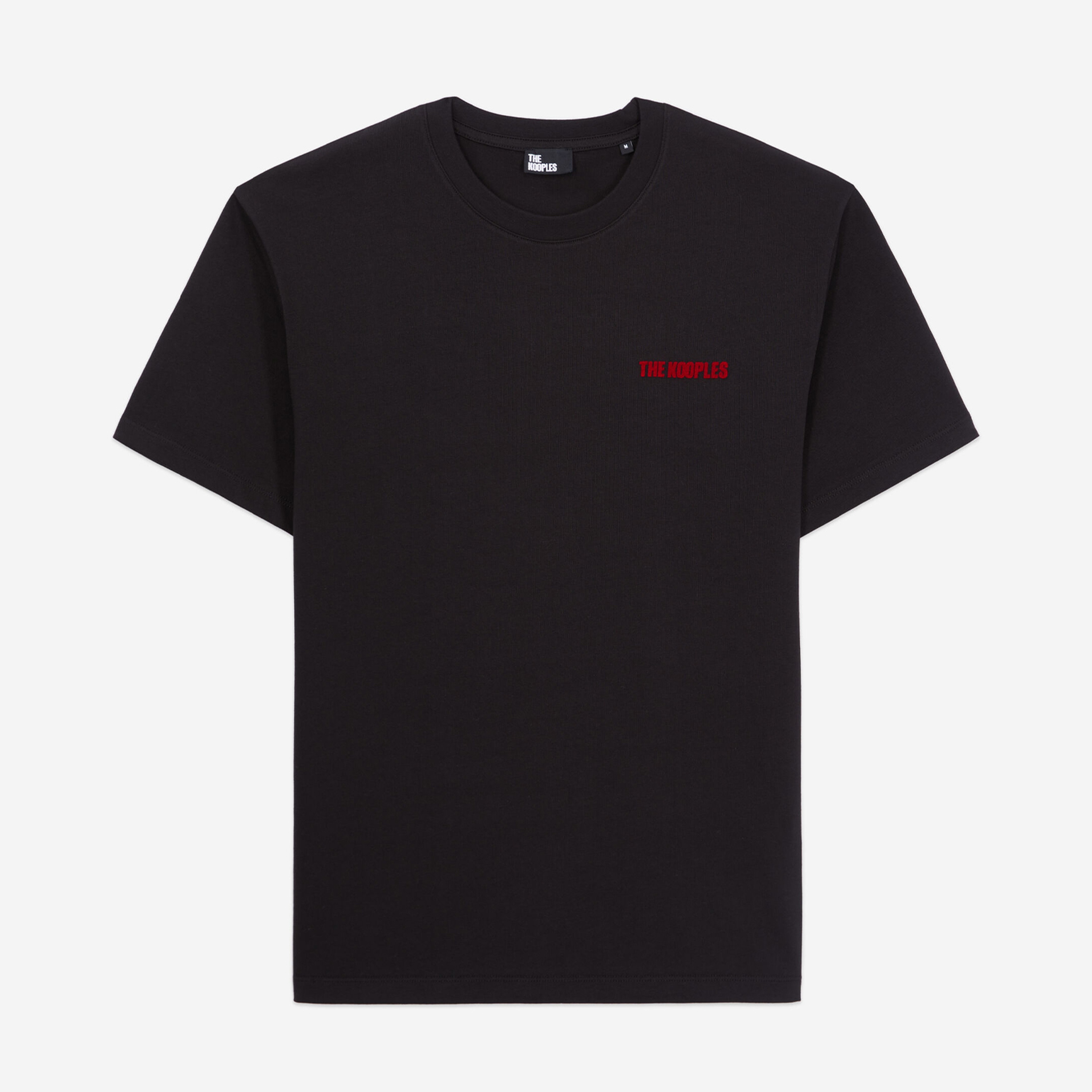 The Kooples Classic Erkek Siyah T-Shirt