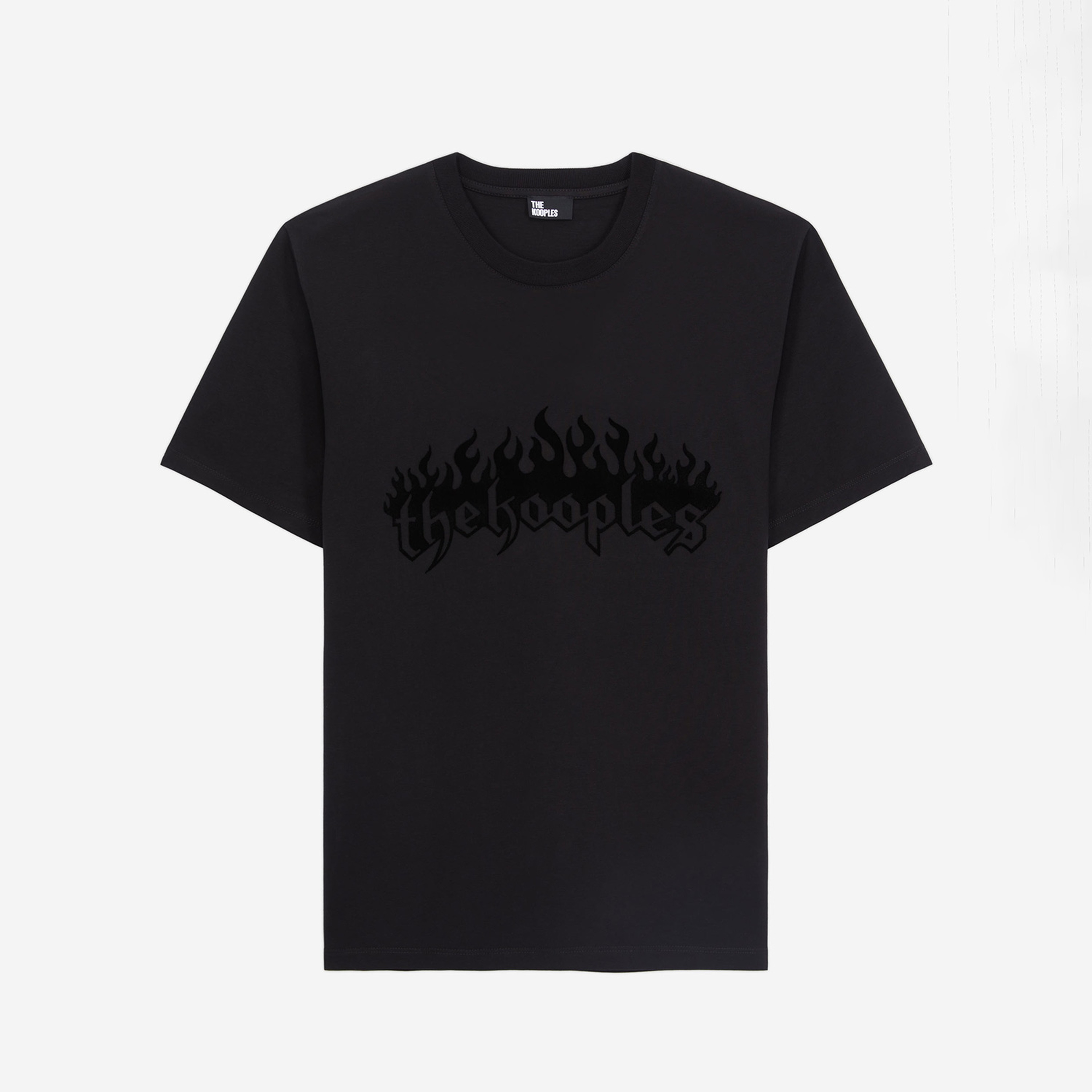 The Kooples Classic Erkek Siyah T-Shirt