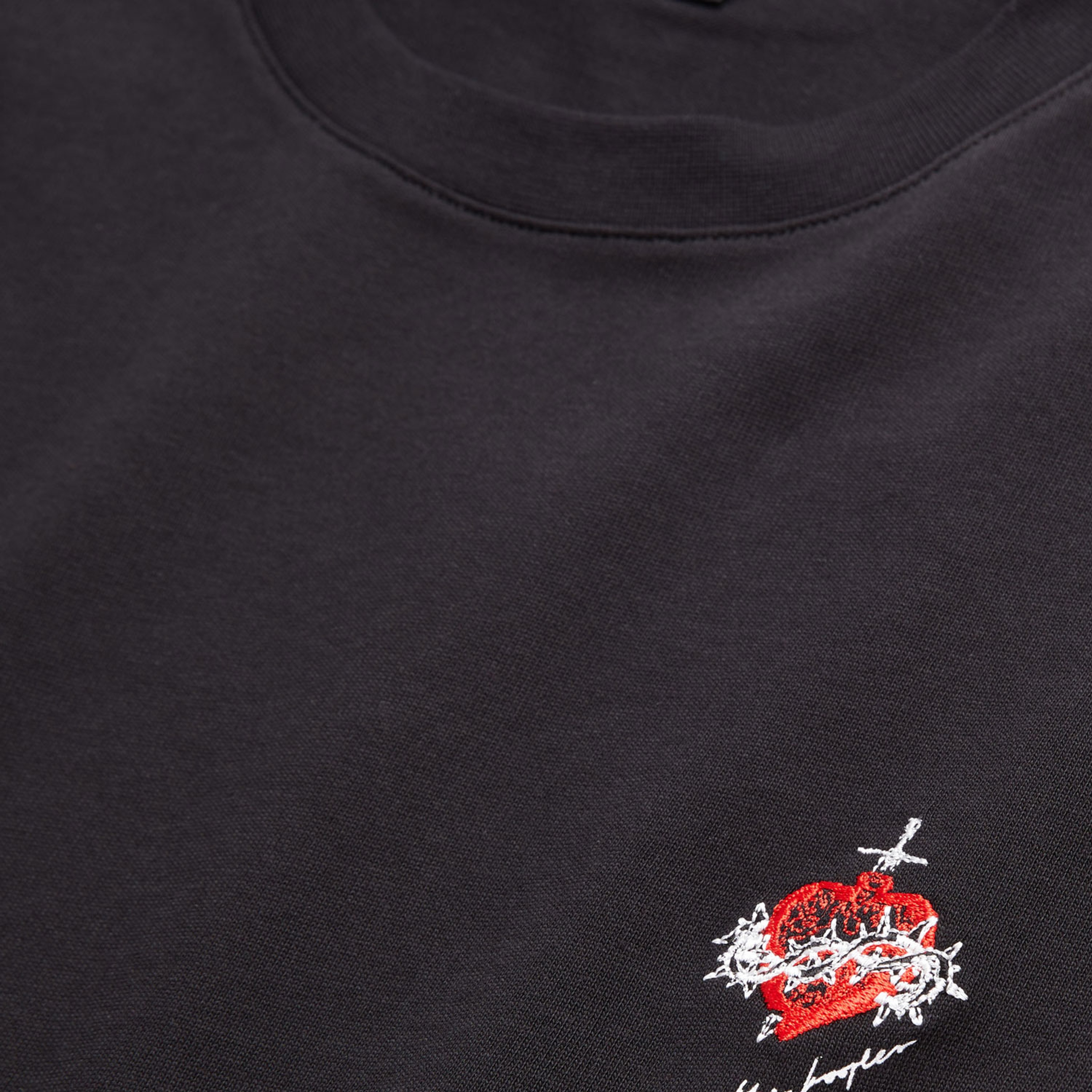 ERKEK BİSİKLET YAKA KISA KOLLU SİYAH T-SHIRT