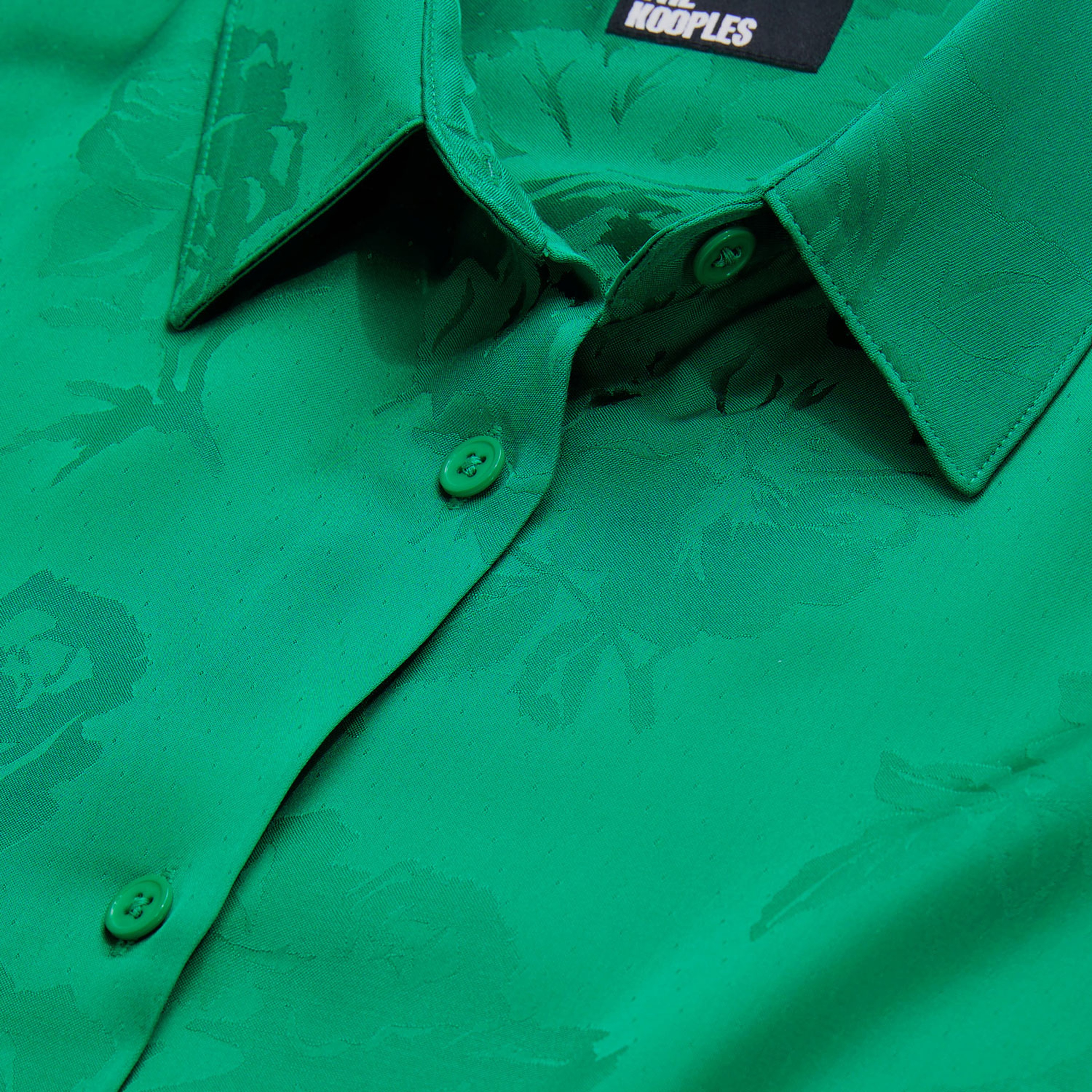 KADIN STRAIGHT FIT YEŞİL GÖMLEK