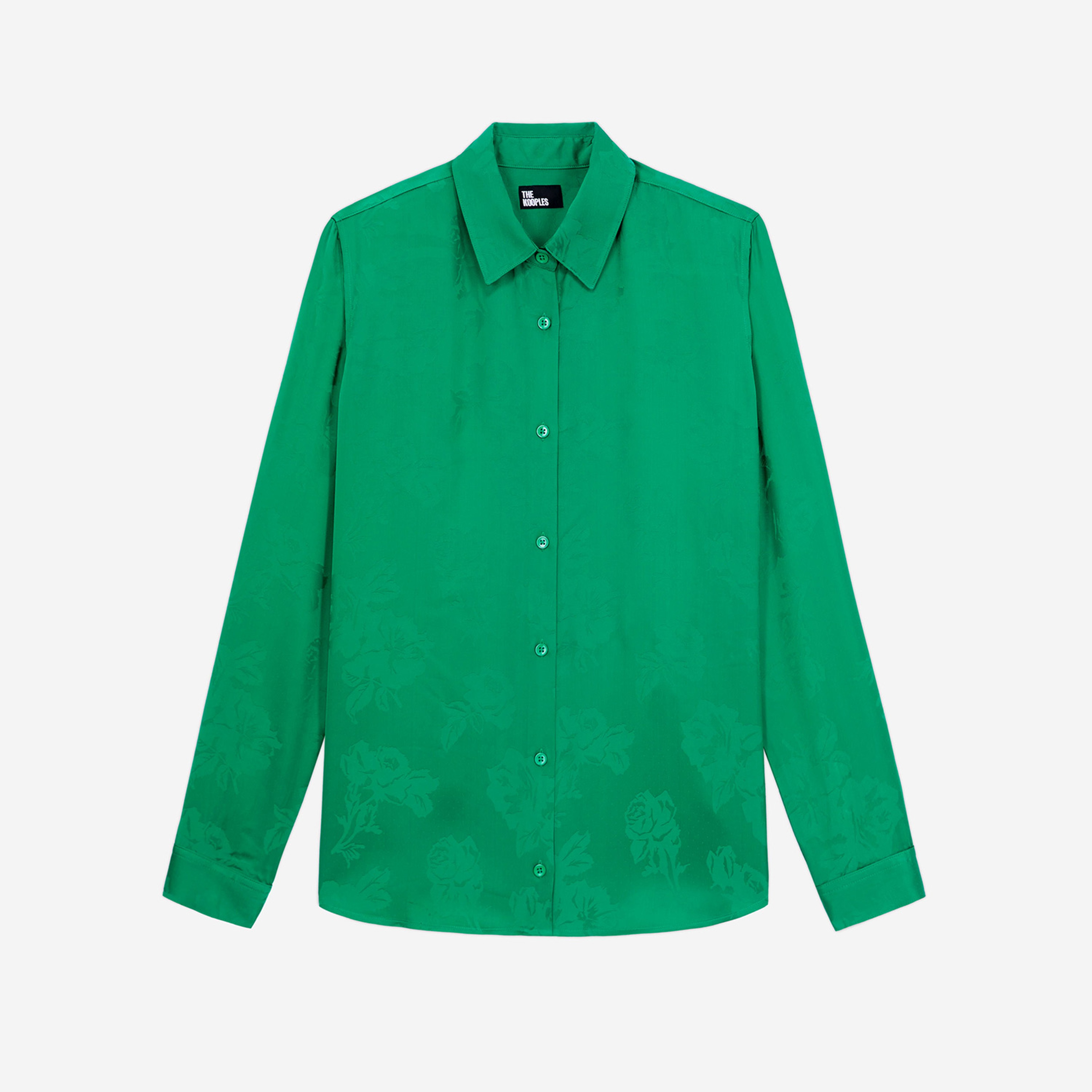 KADIN STRAIGHT FIT YEŞİL GÖMLEK