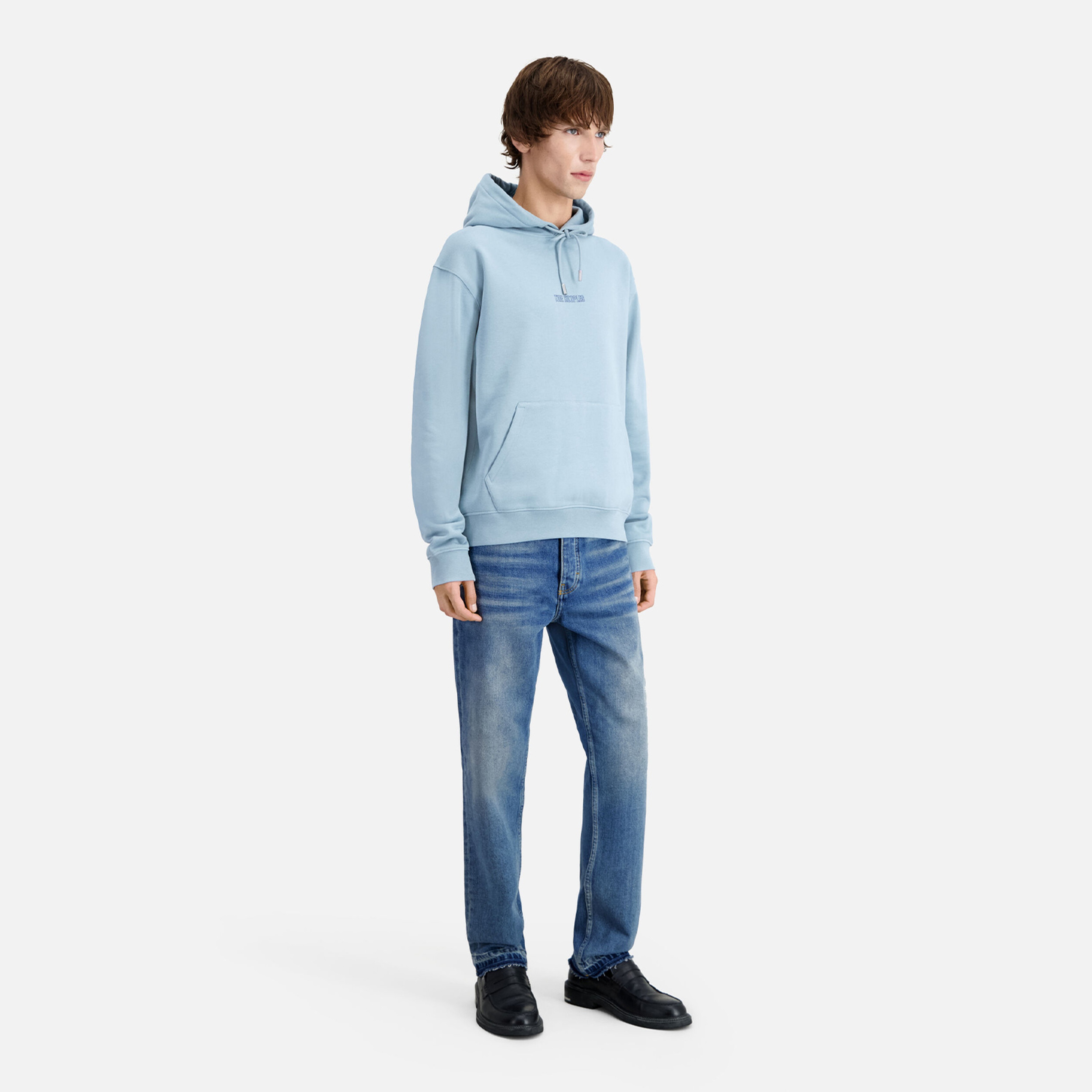 The Kooples Classics Erkek Mavi Sweatshirt
