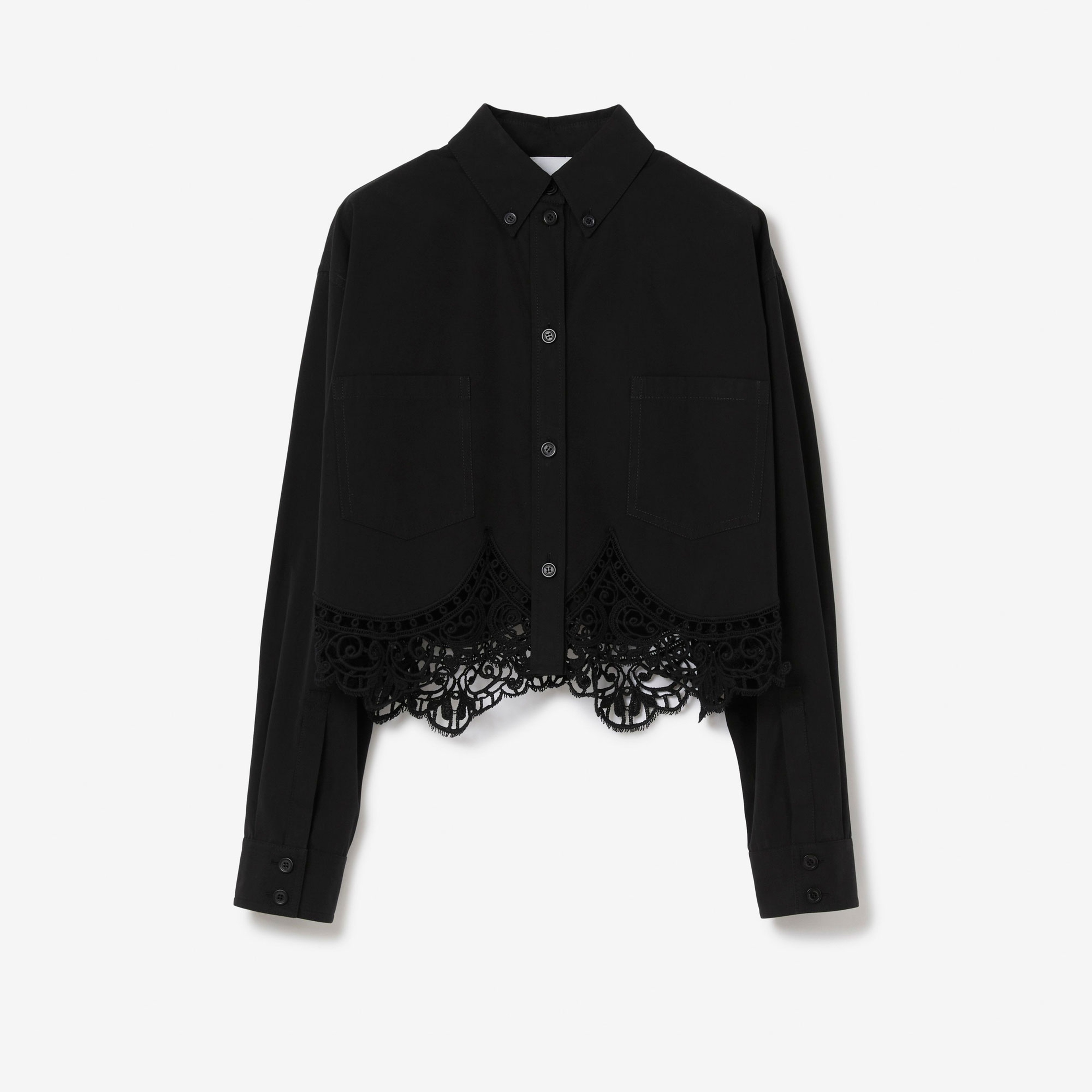 Burberry Kadın Siyah Gömlek