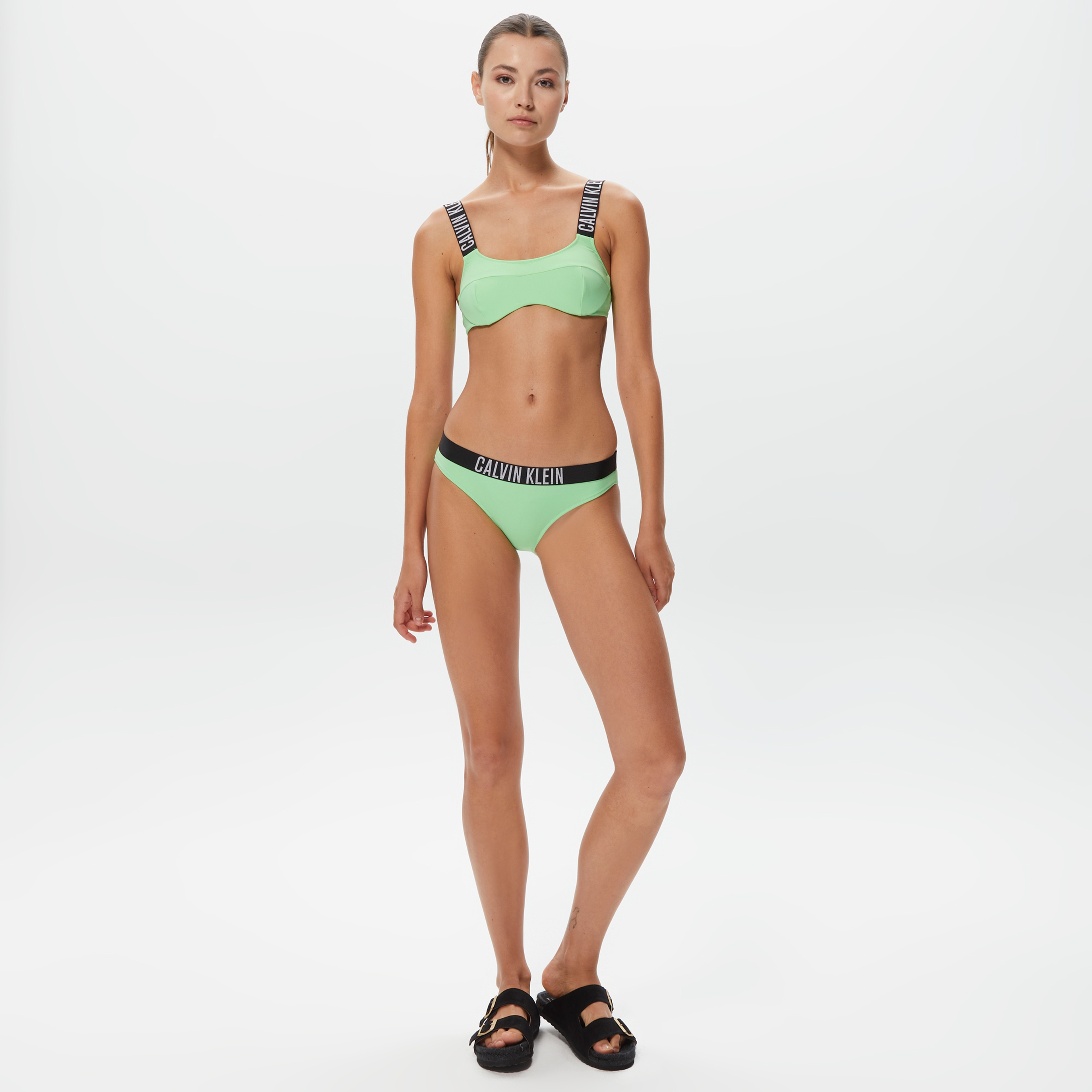 Calvin Klein Kadın Yeşil Bikini