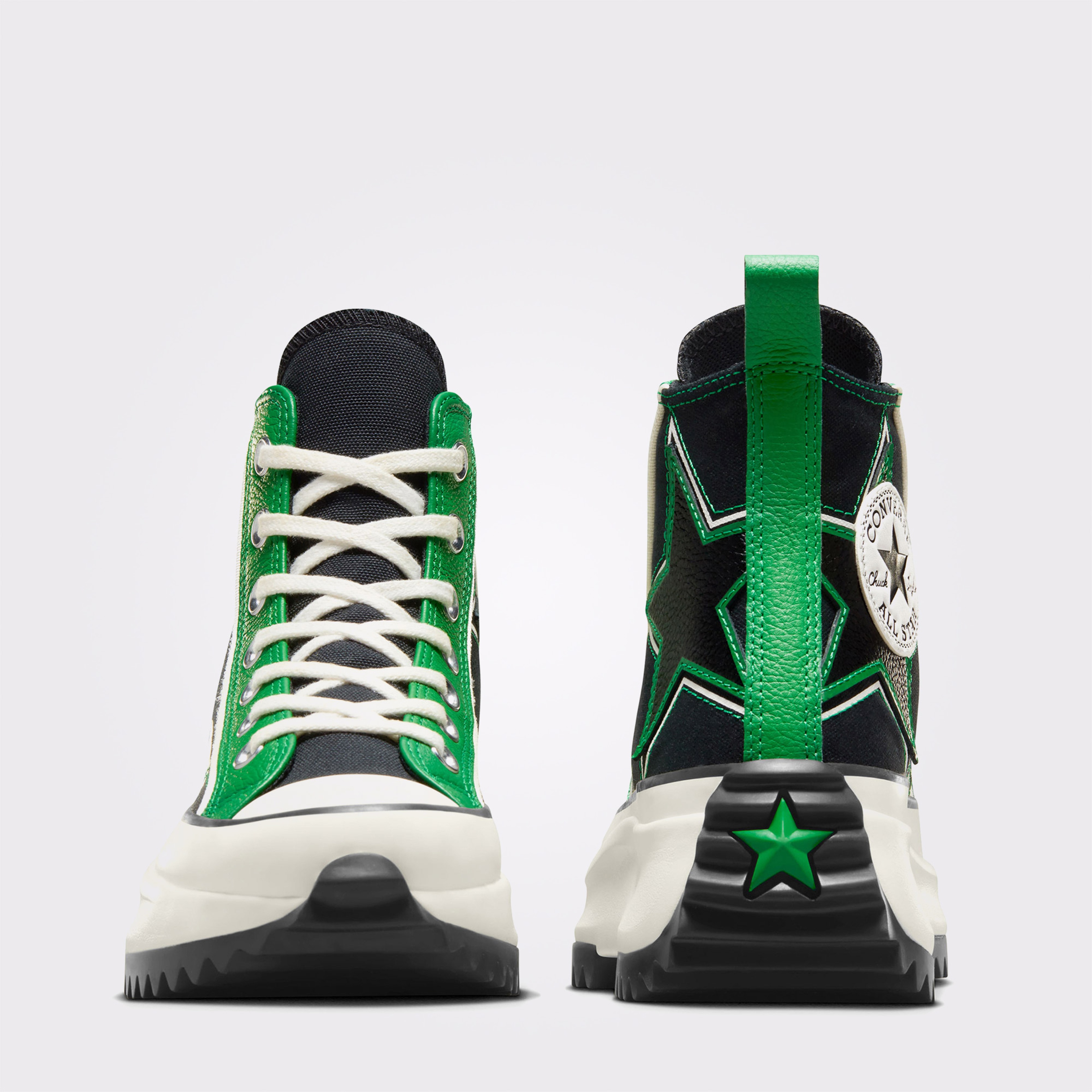 Converse Run Star Hike Kadın Haki/Siyah Sneaker