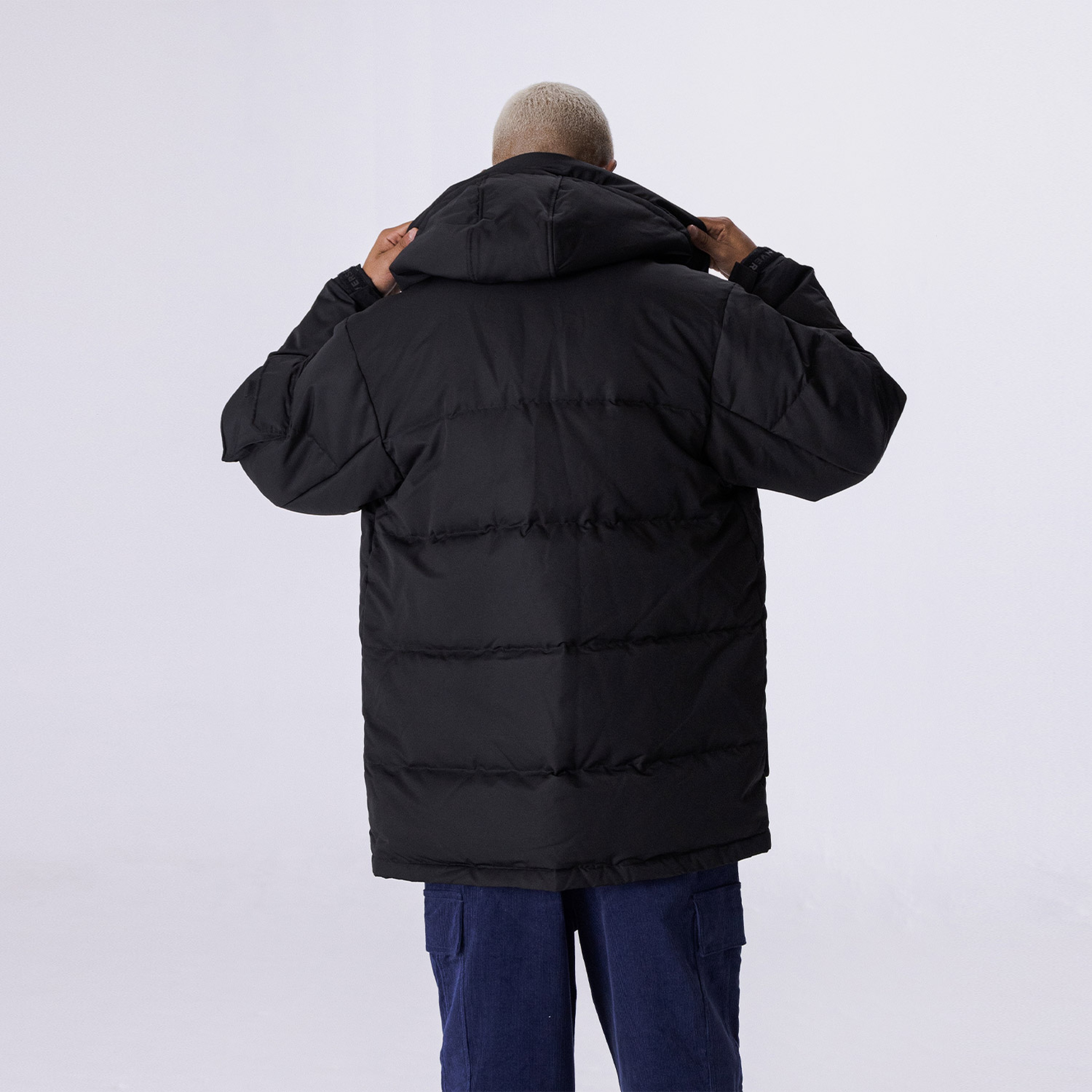 Converse Premium Mid Down Erkek Siyah Ceket