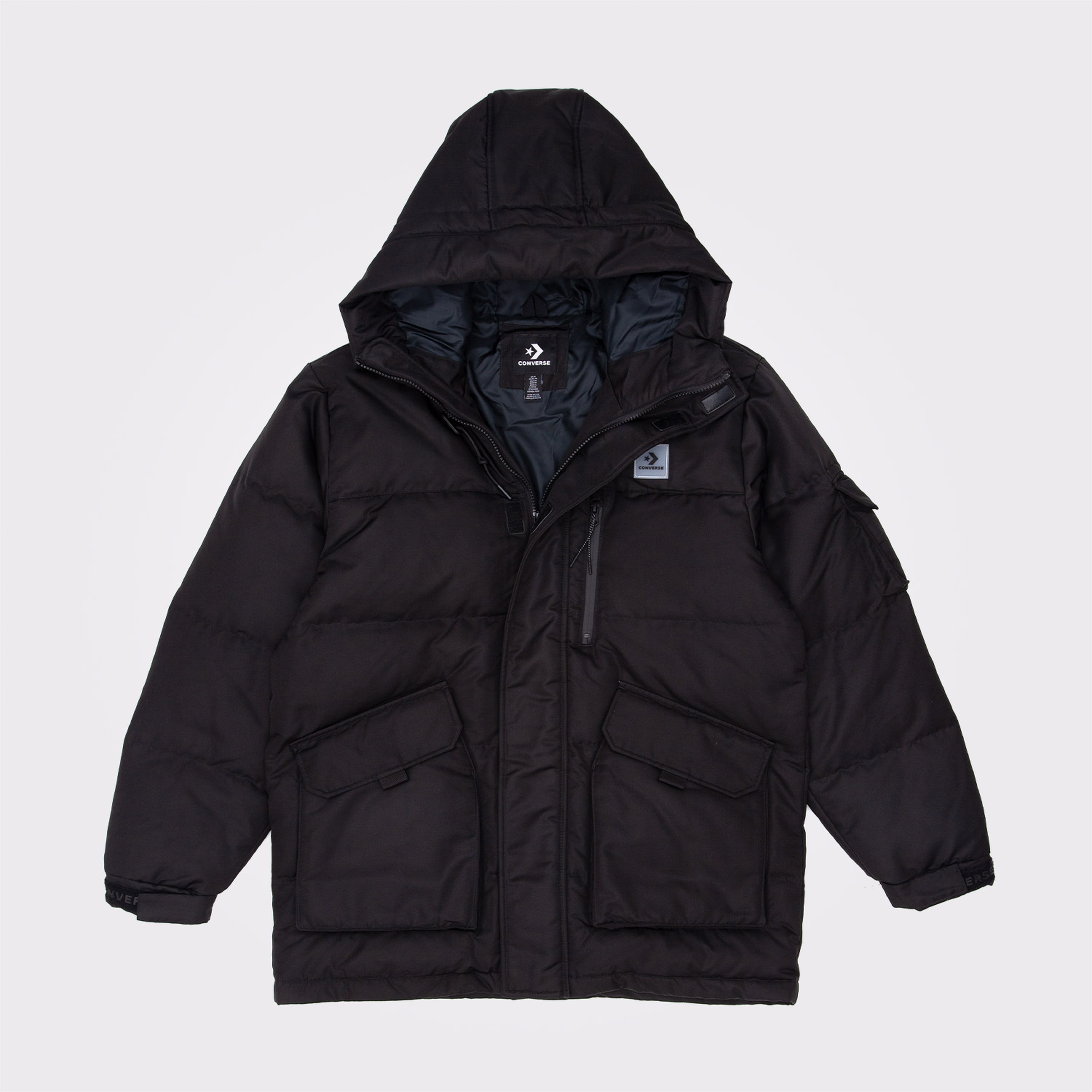 Converse Premium Mid Down Erkek Siyah Ceket