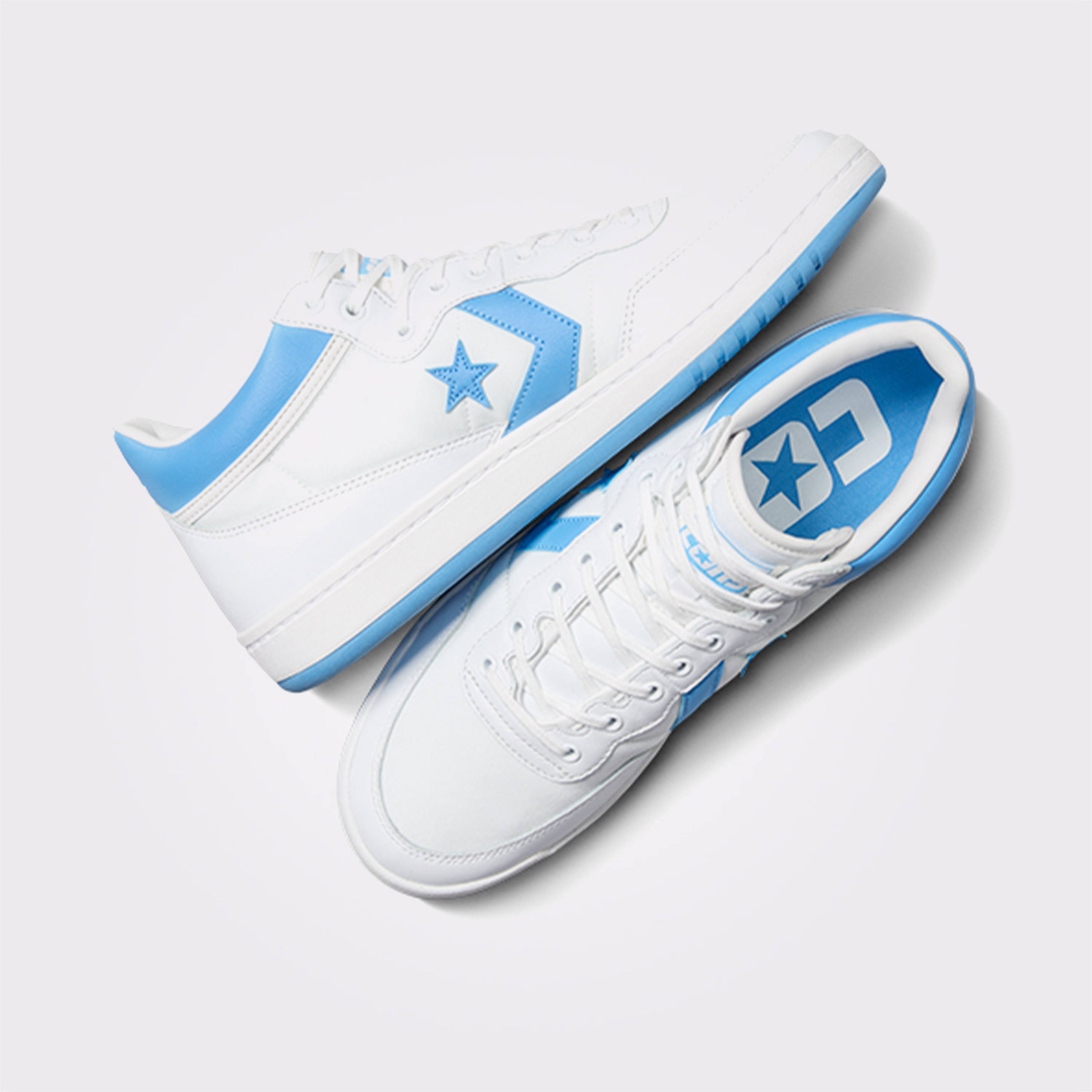Converse Fastbreak Pro Mid Erkek Beyaz/Mavi Sneaker