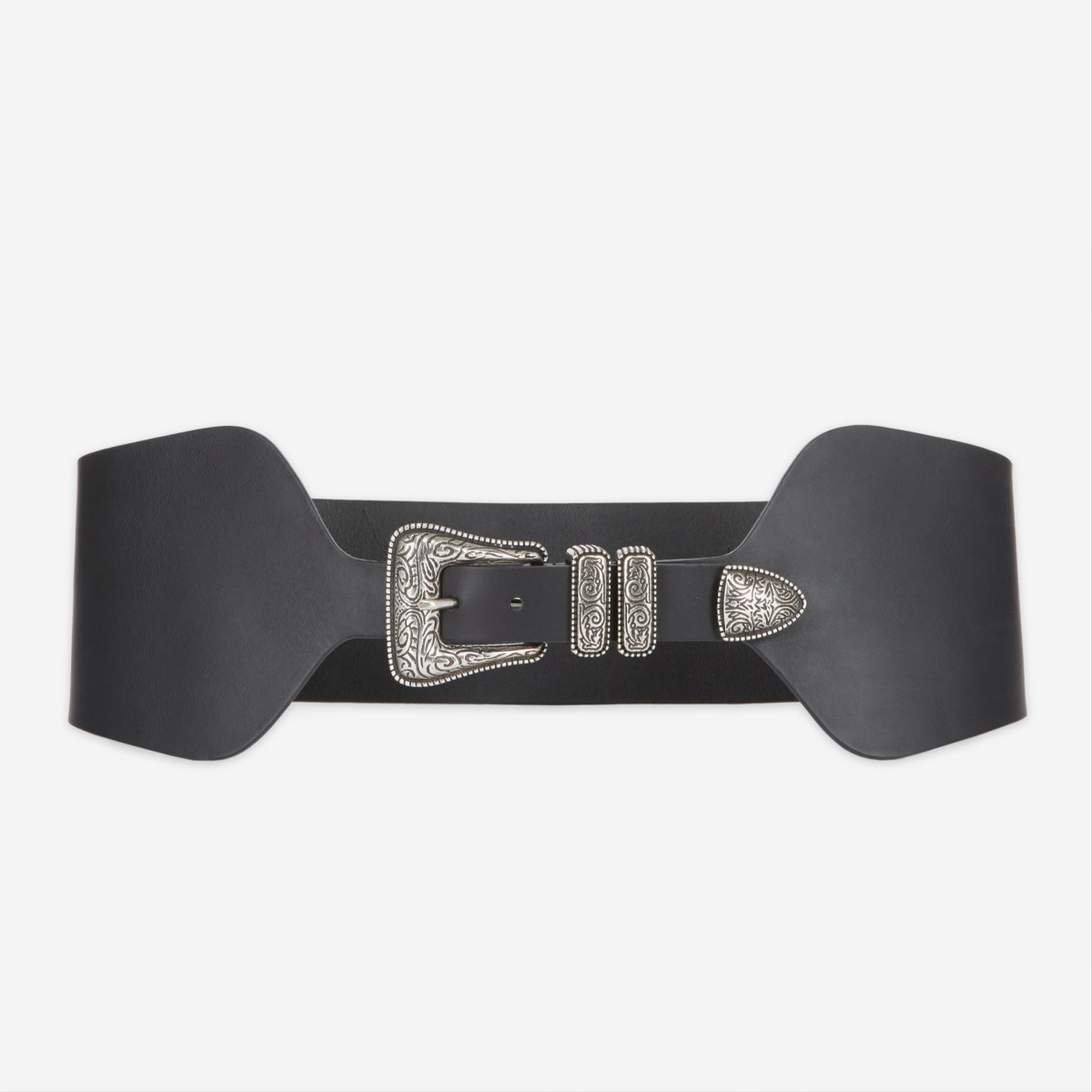 KADIN SİYAH DERİ KEMER