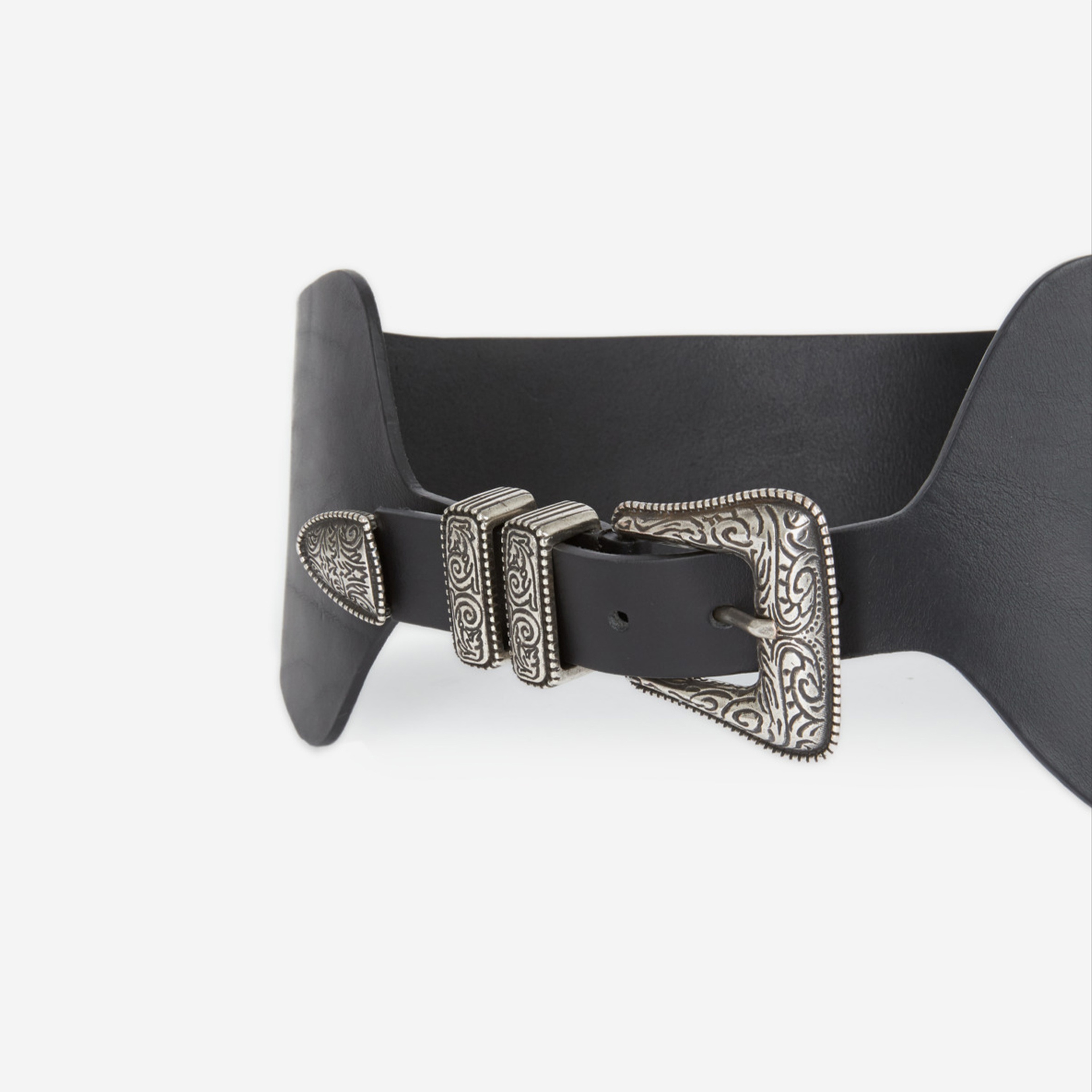 KADIN SİYAH DERİ KEMER