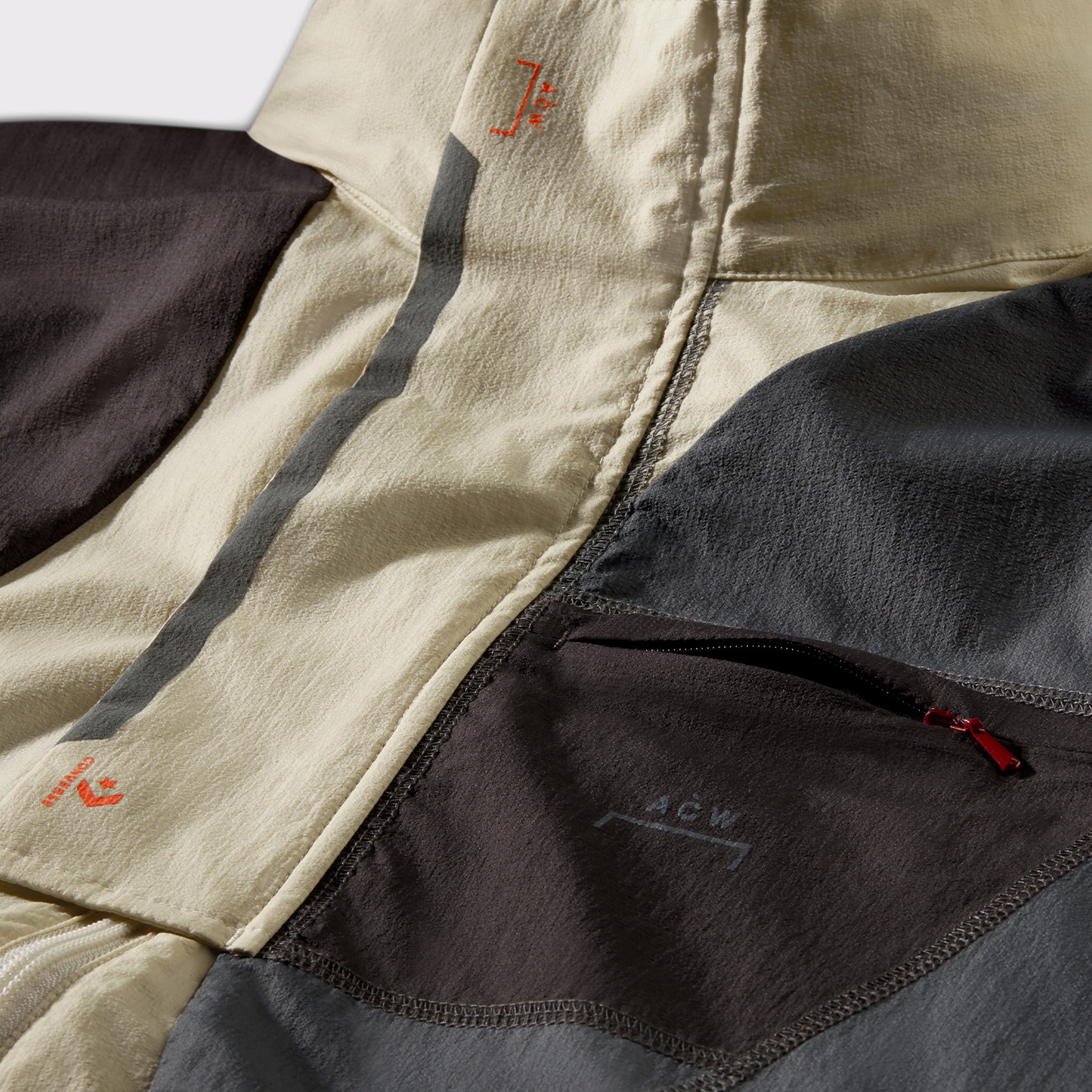 Converse Acw x Converse Woven Erkek Gri Ceket