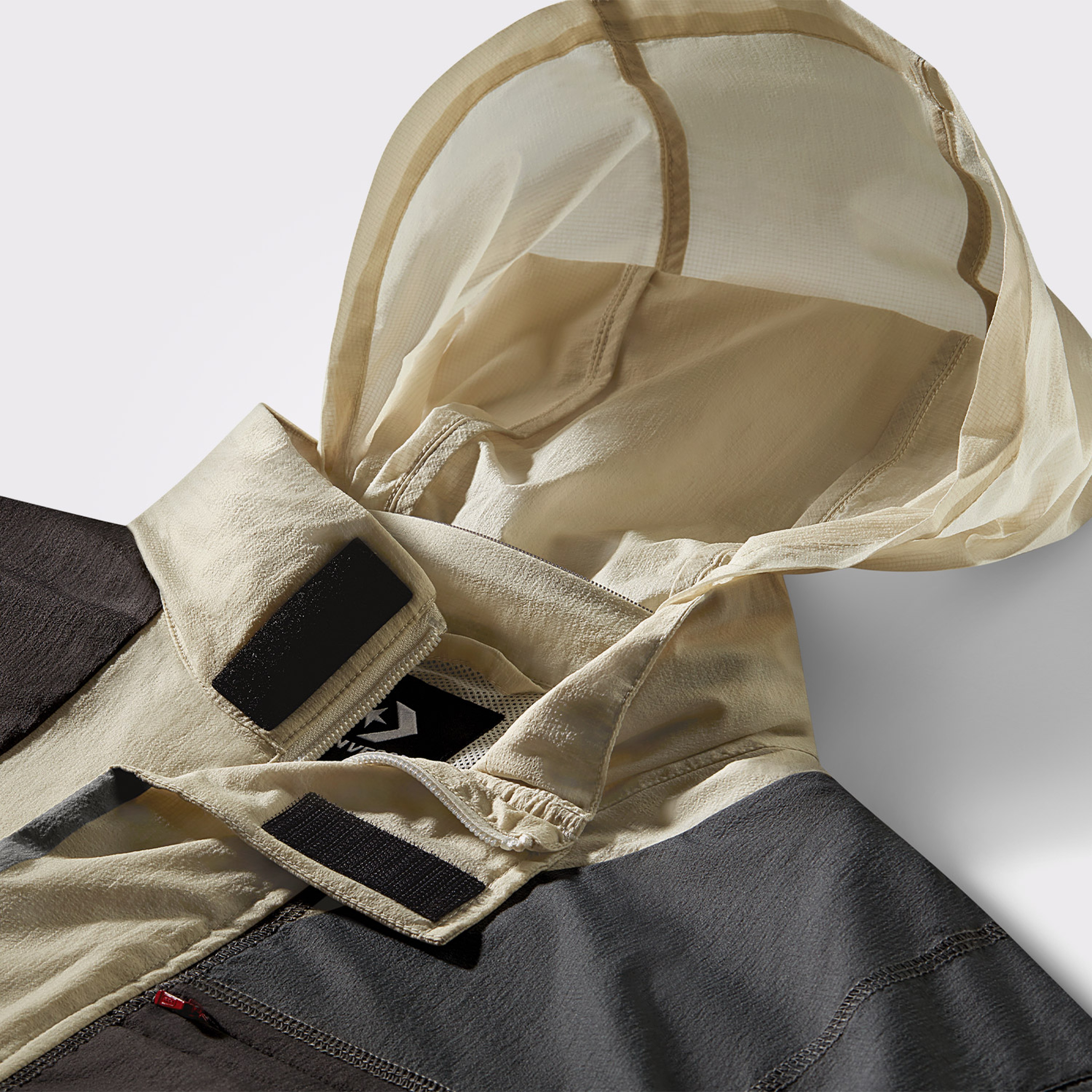 Converse Acw x Converse Woven Erkek Gri Ceket