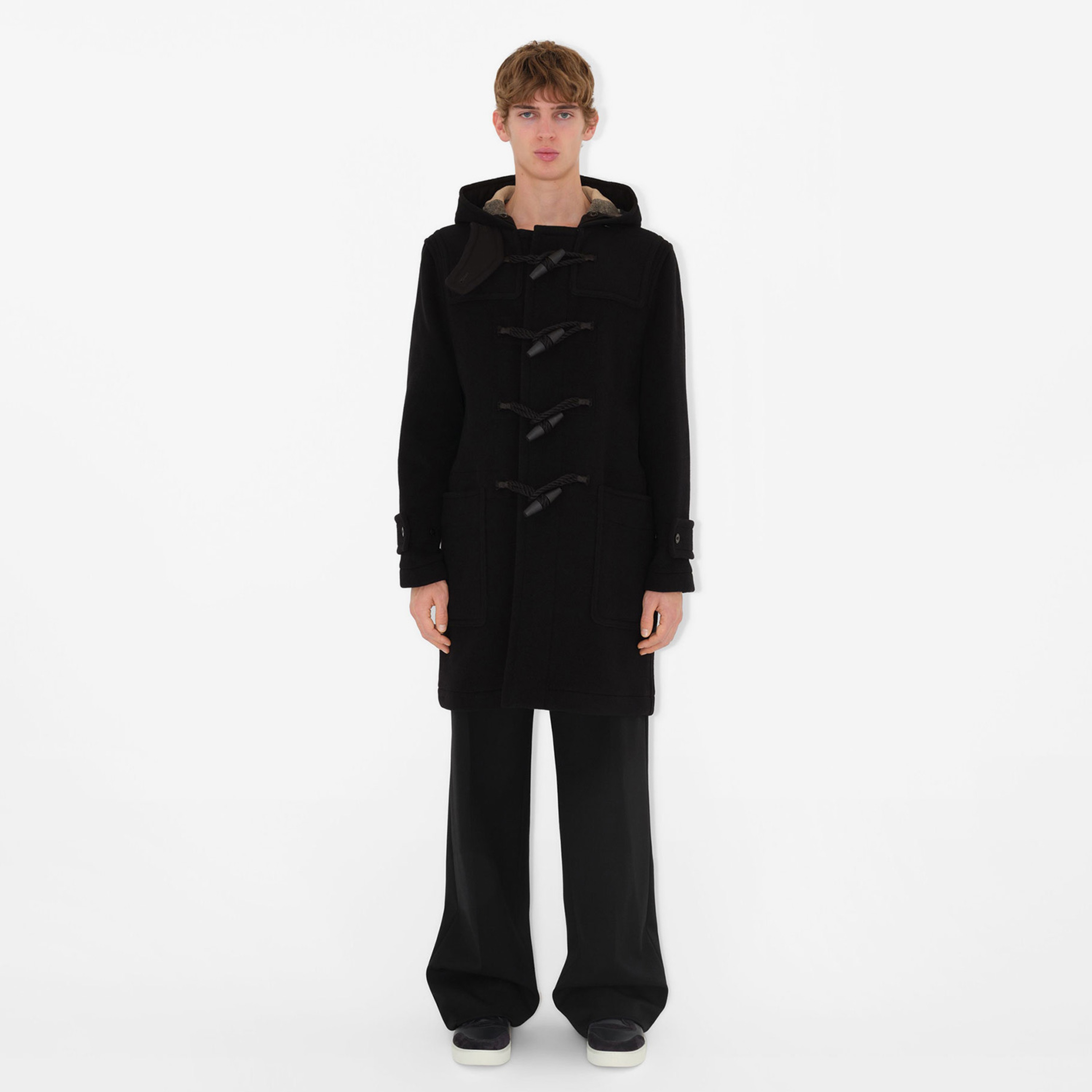 Burberry Erkek Siyah Mont