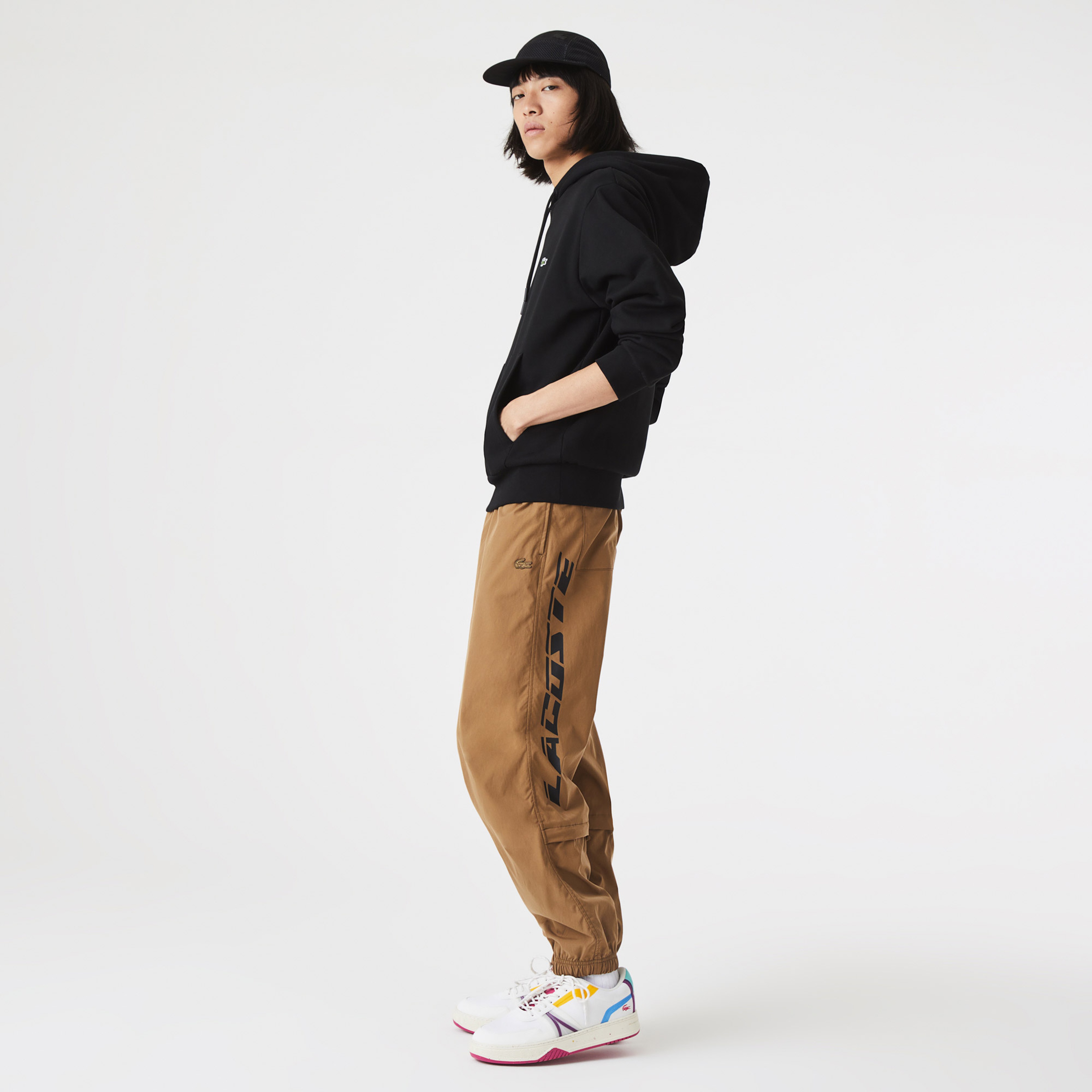 Erkek Classic Fit Kapüşonlu Siyah Sweatshirt