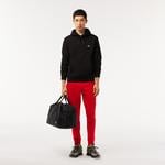 Erkek Classic Fit Kapüşonlu Siyah Sweatshirt